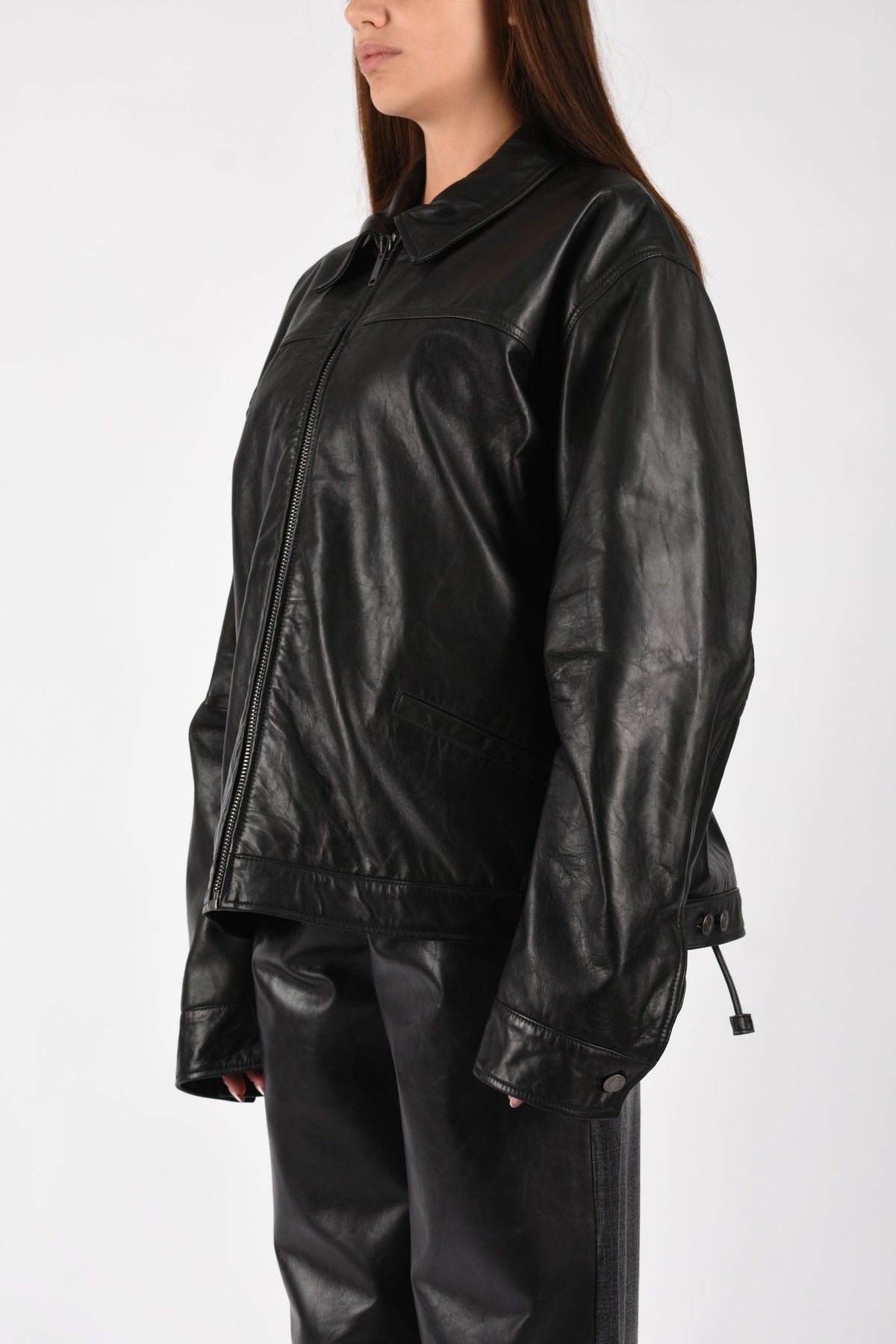GIUBBINO IN PELLE JOCELYN HEW09131PL008TP