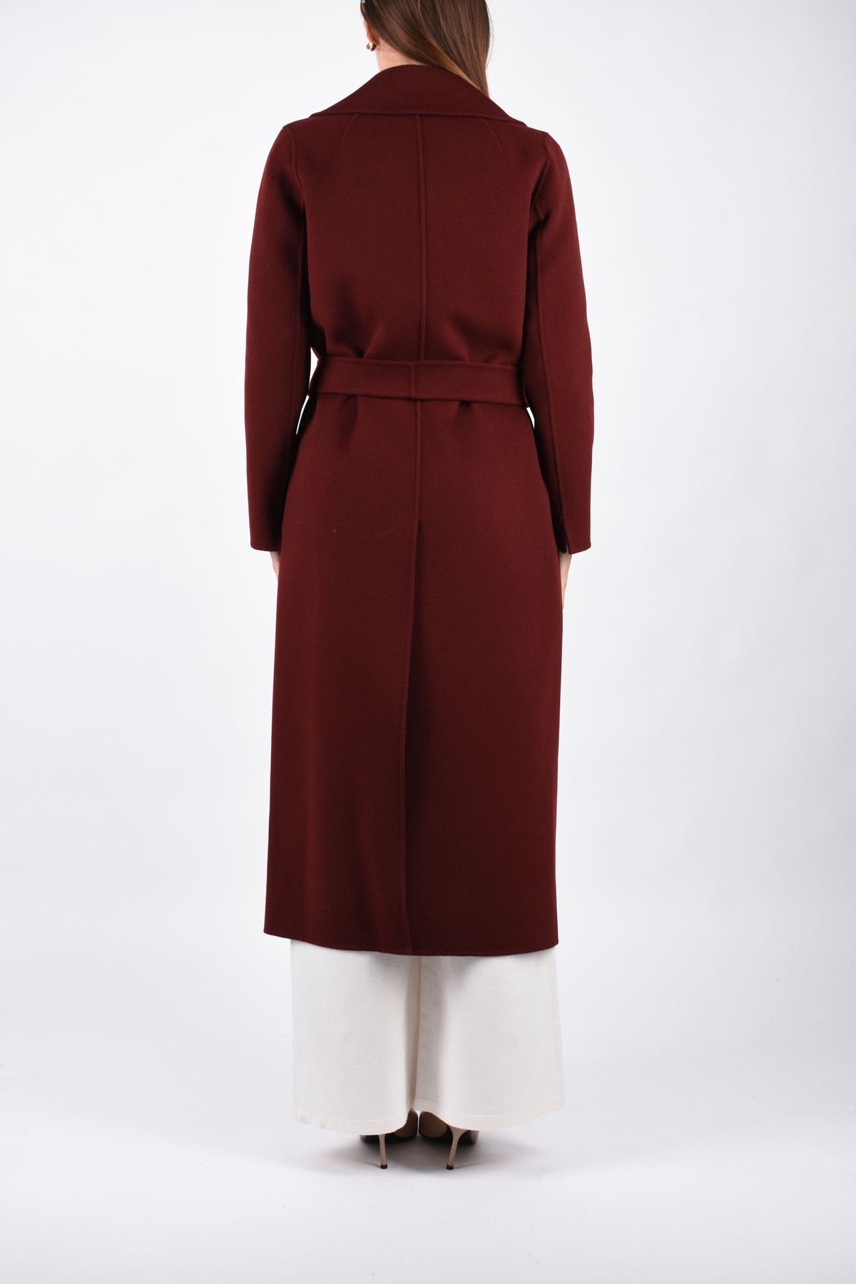 Cappotto a vestaglia in drap di lana POLDO 2629016073600