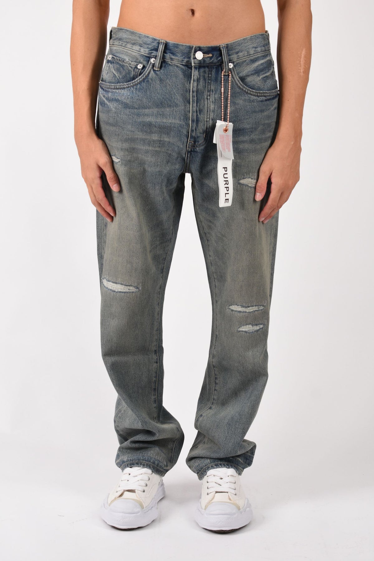Jeans Straight Leg Vintage Repair