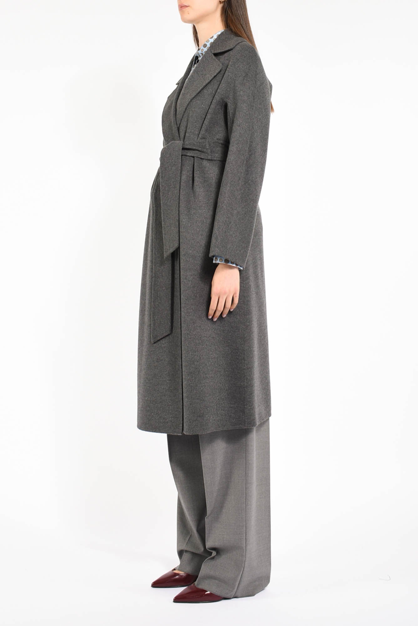 cappotto in lana cles