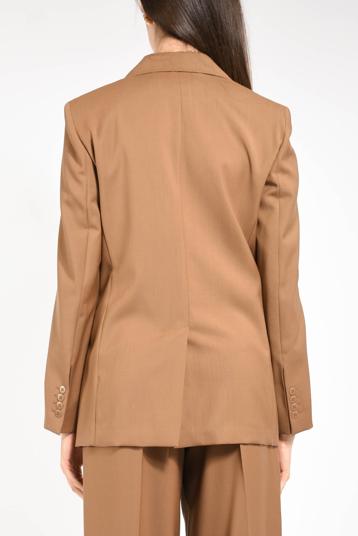 giacca in tela di lana nice