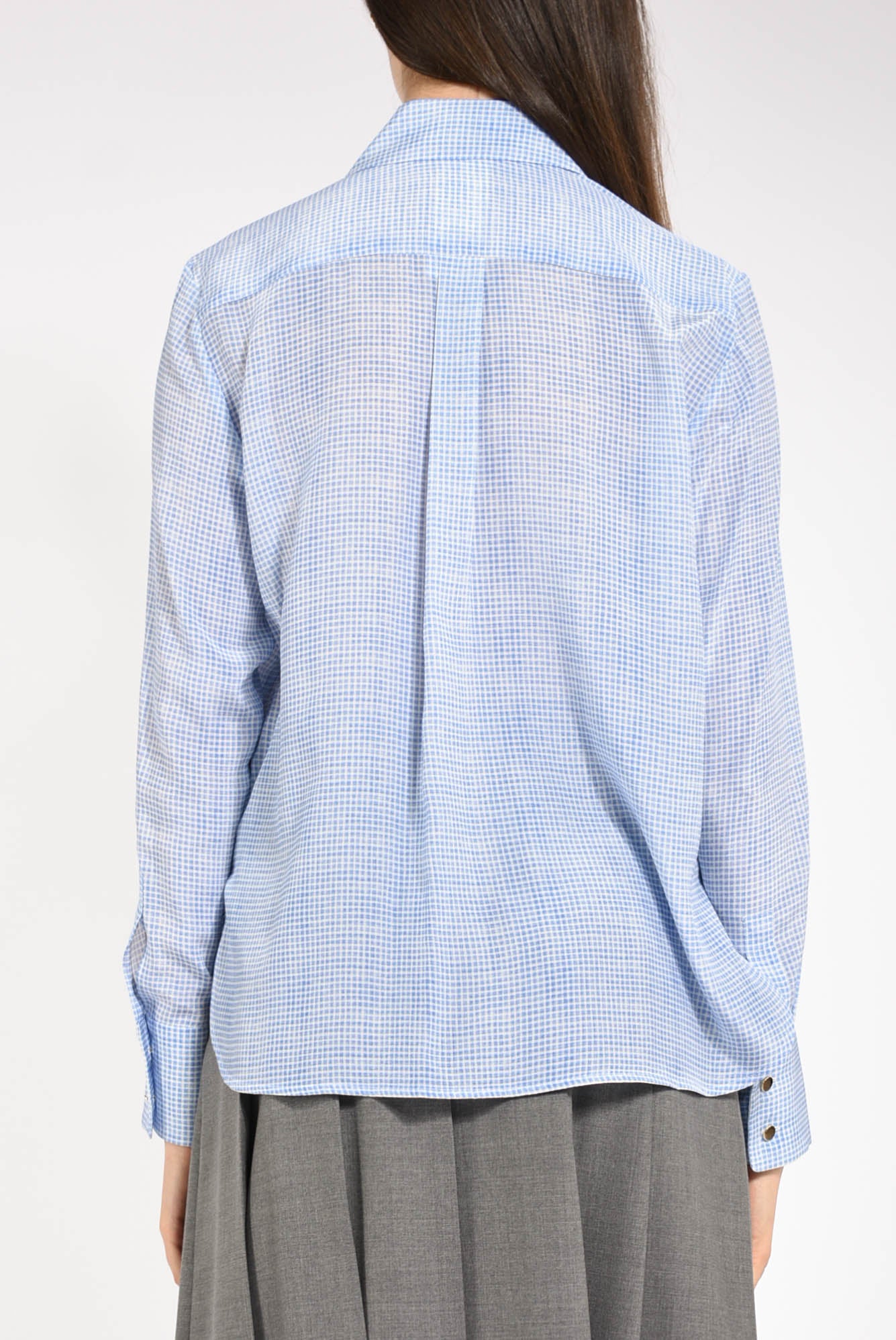 camicia in seta modello nola