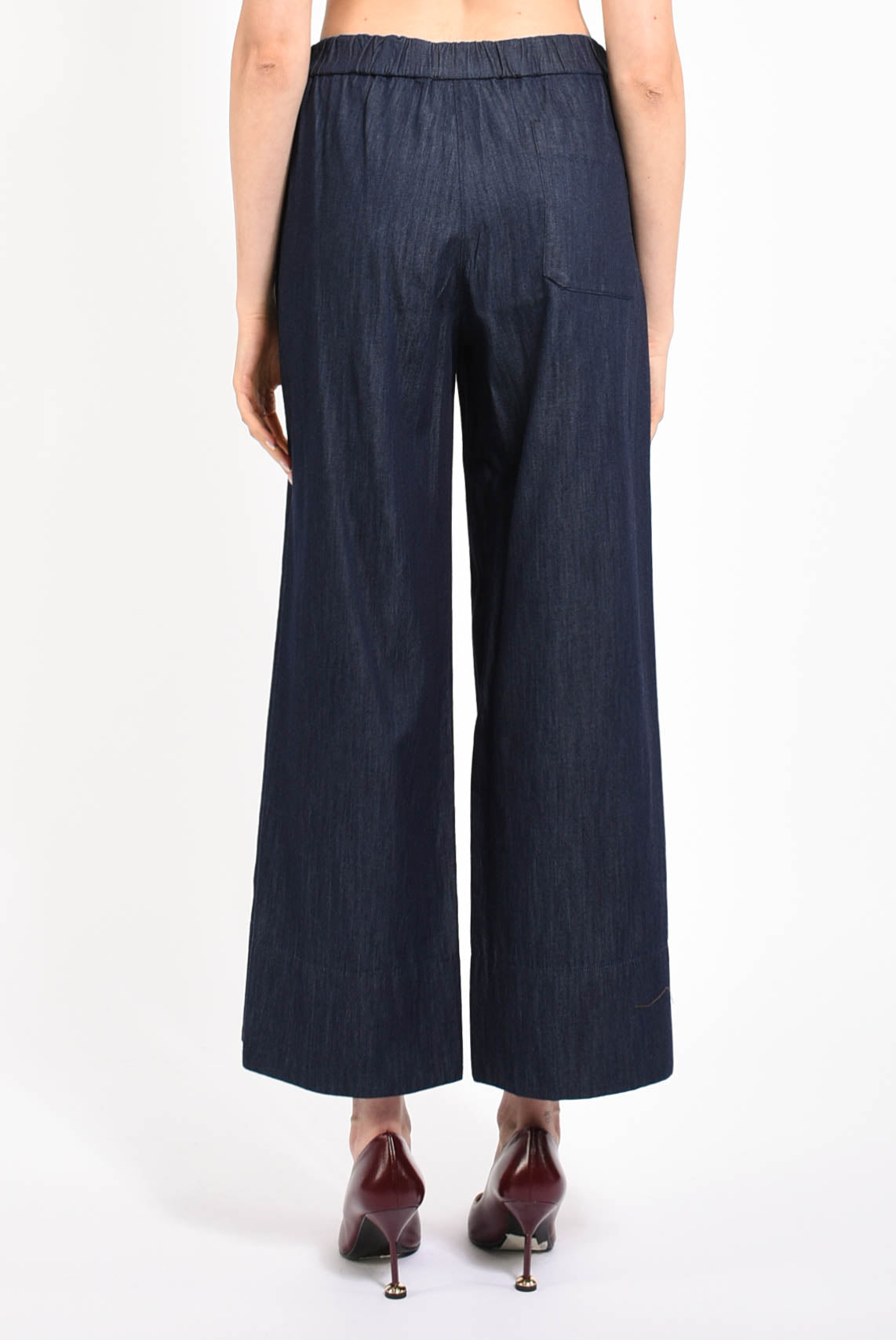 Pantaloni jogging in denim modello jour