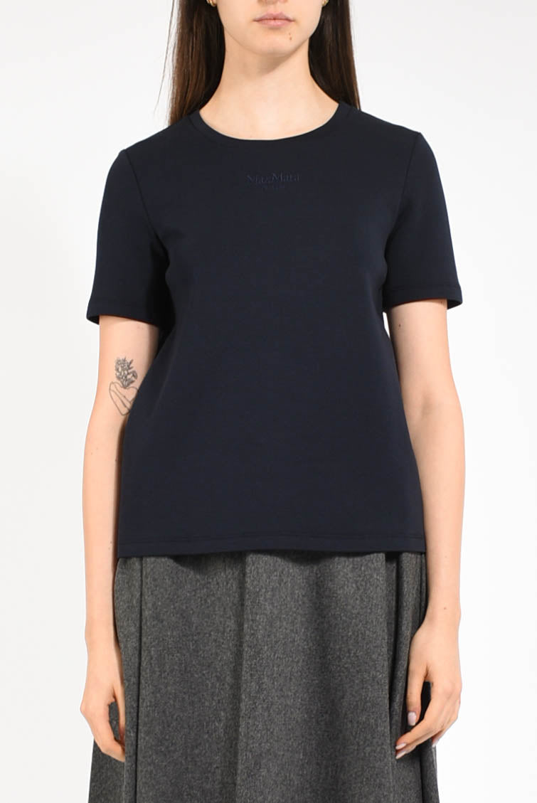 t-shirt in jersey scuba modello tubo