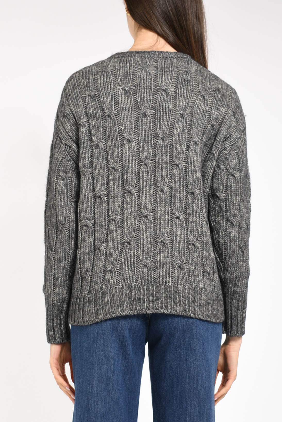 maglia in alpaca modello cabaret