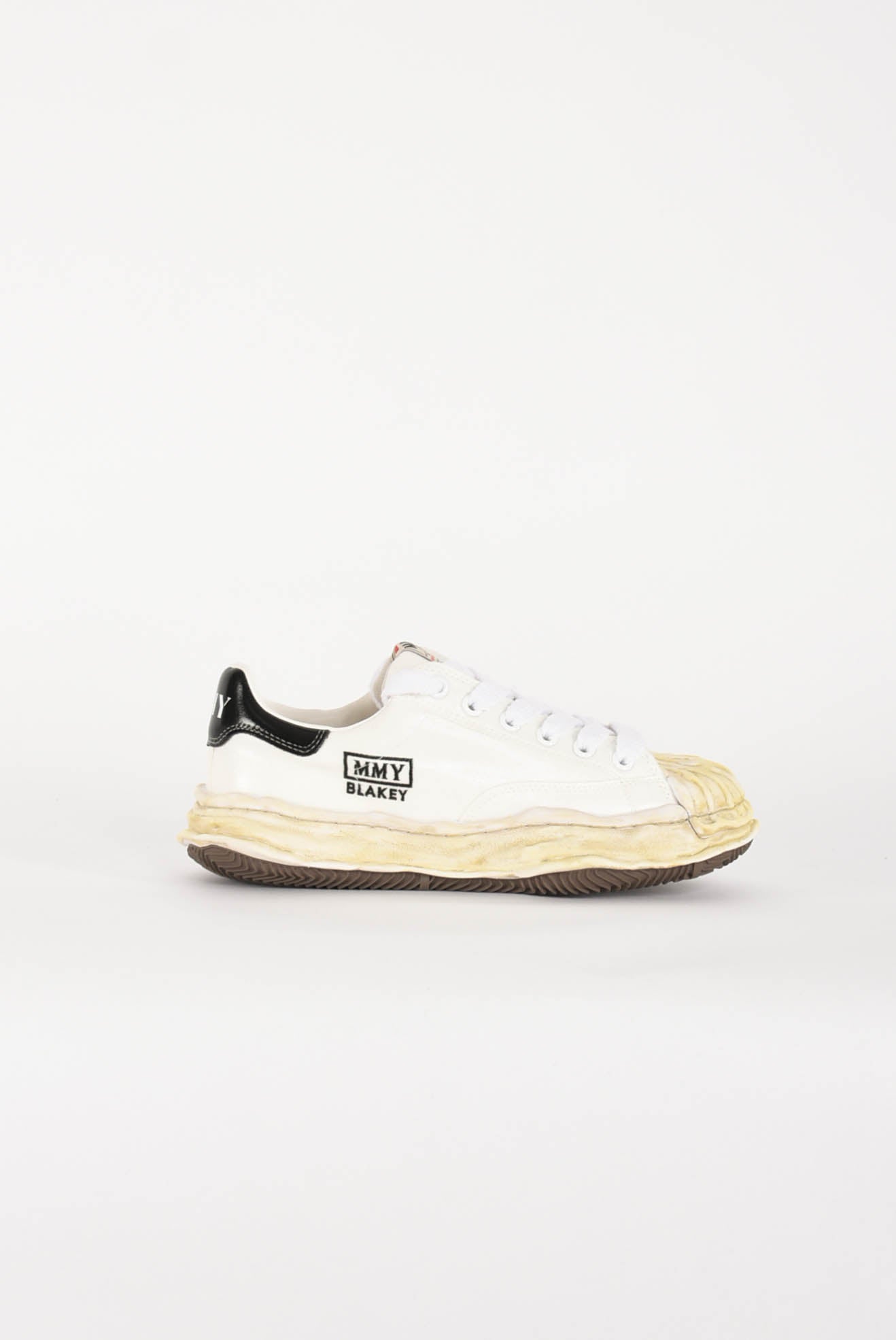 Sneakers blakey in pelle metalizzata