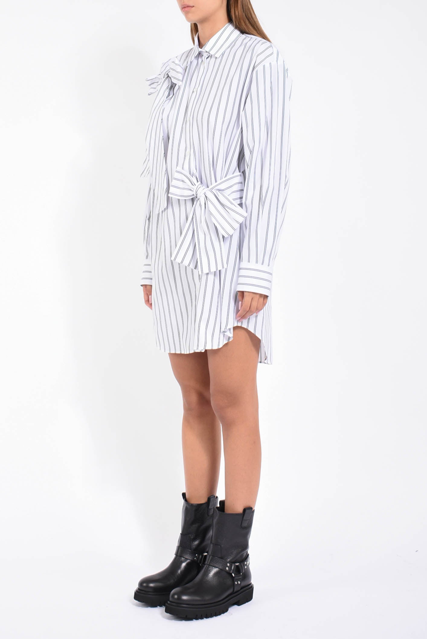 Abito chemisier a righe