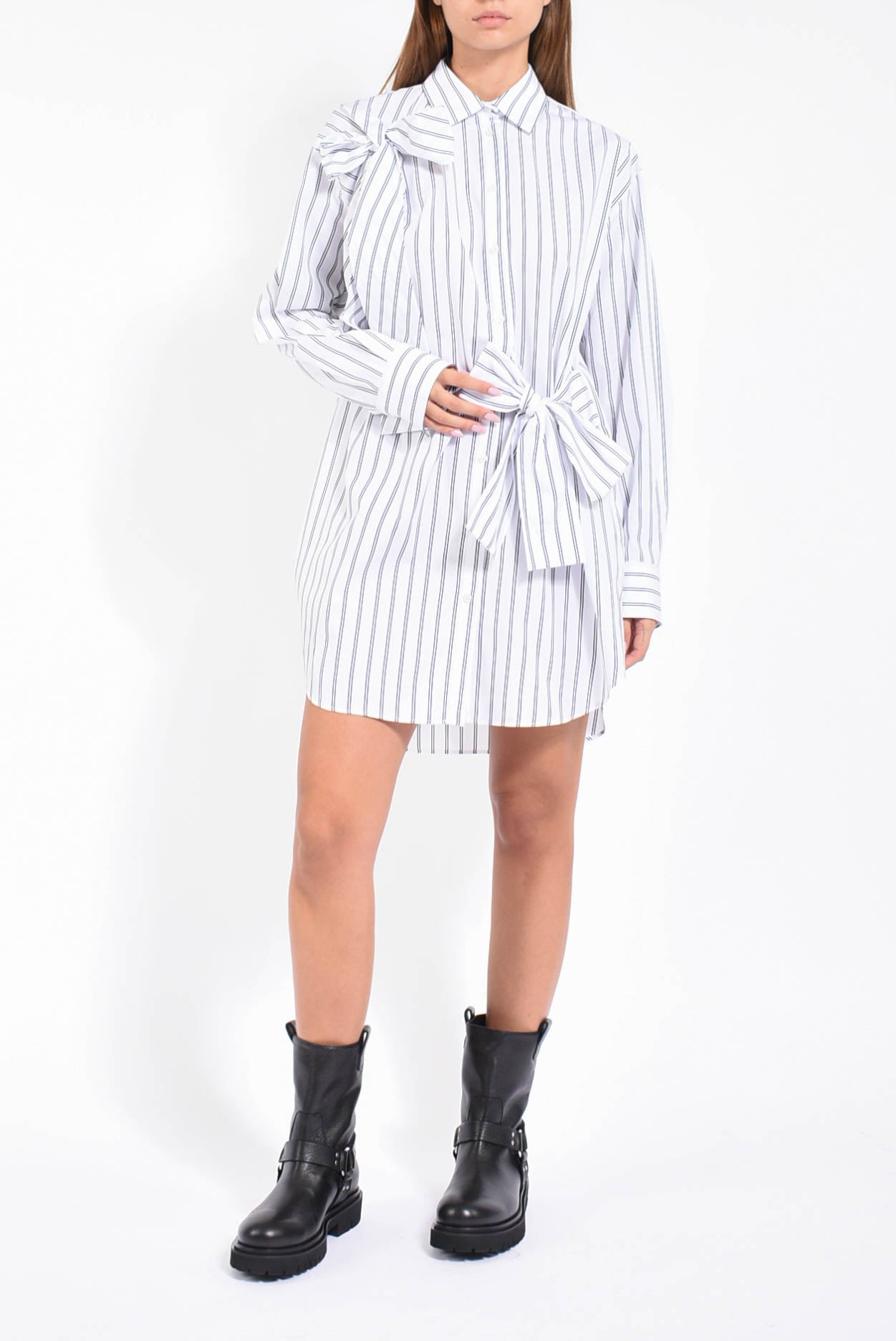 Abito chemisier a righe