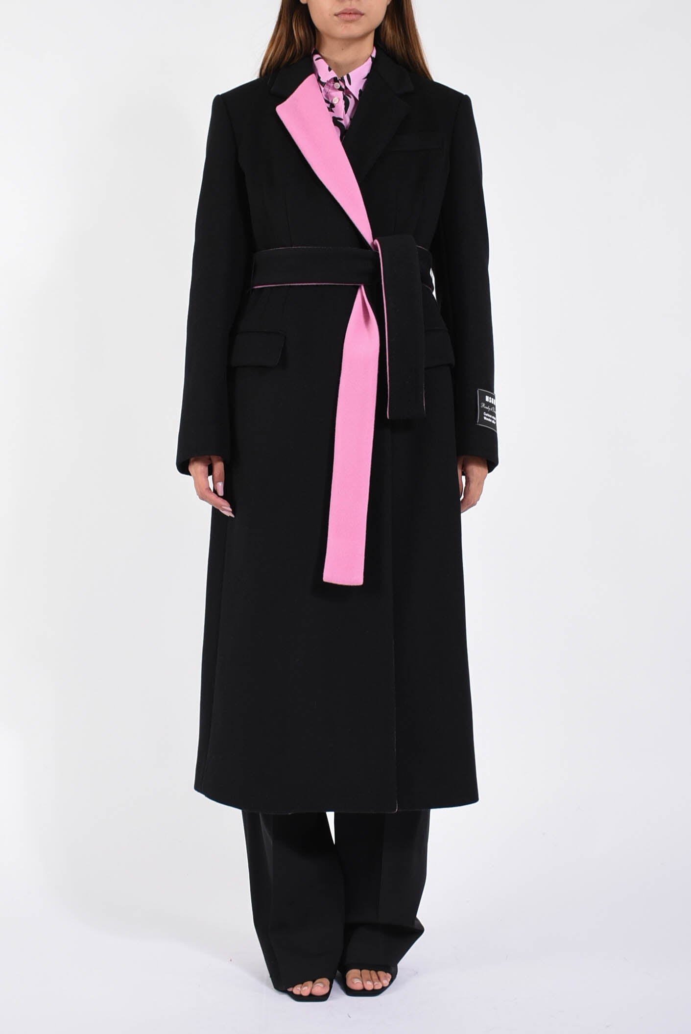 Cappotto in panno di lana