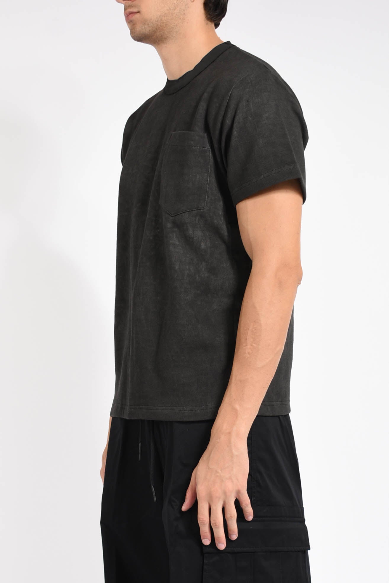 T-shirt in felpa di cotone