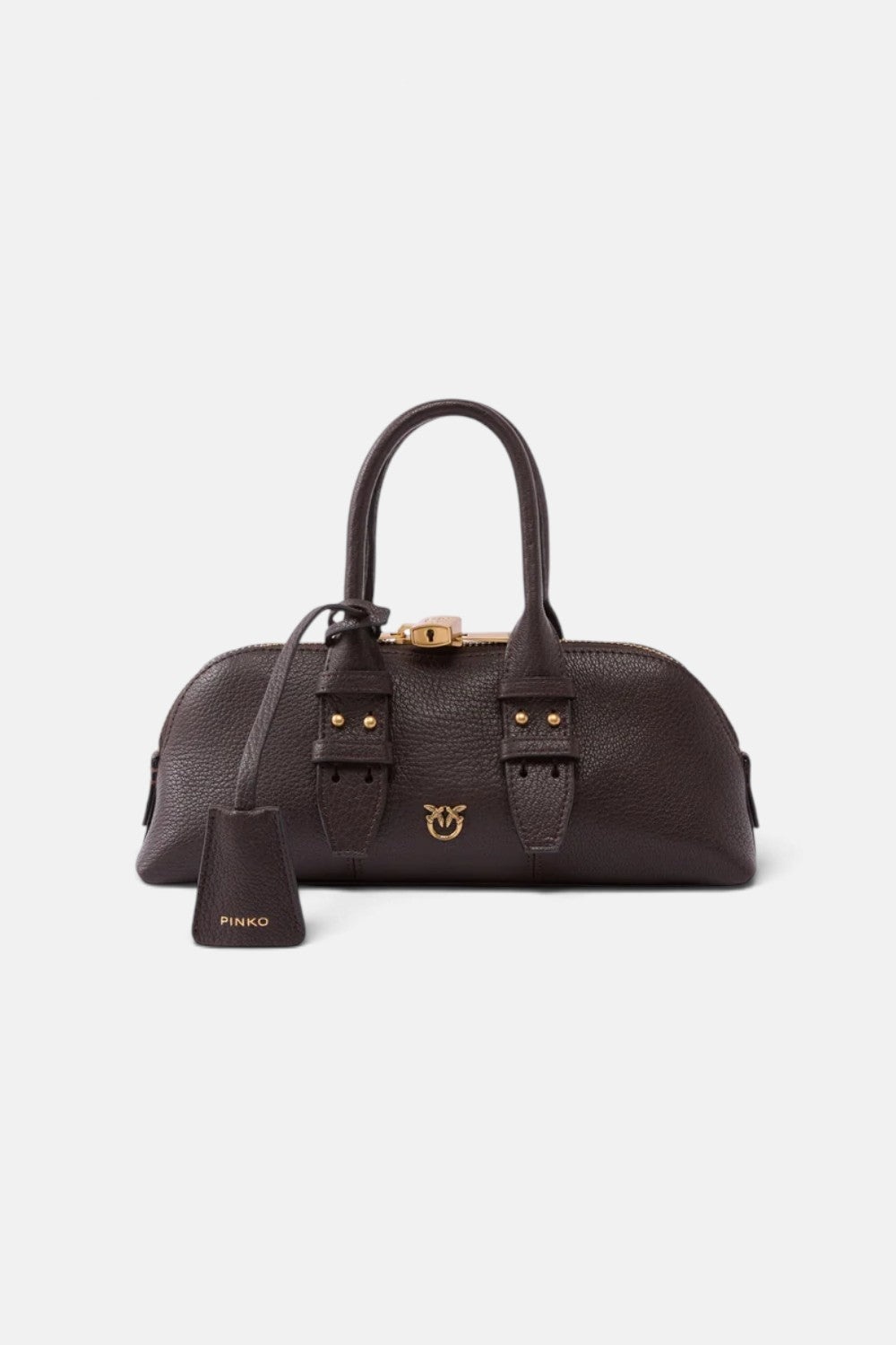 Borsa a mano piccola Escape Bag Horizontal in pelle fiore 105334A3CX