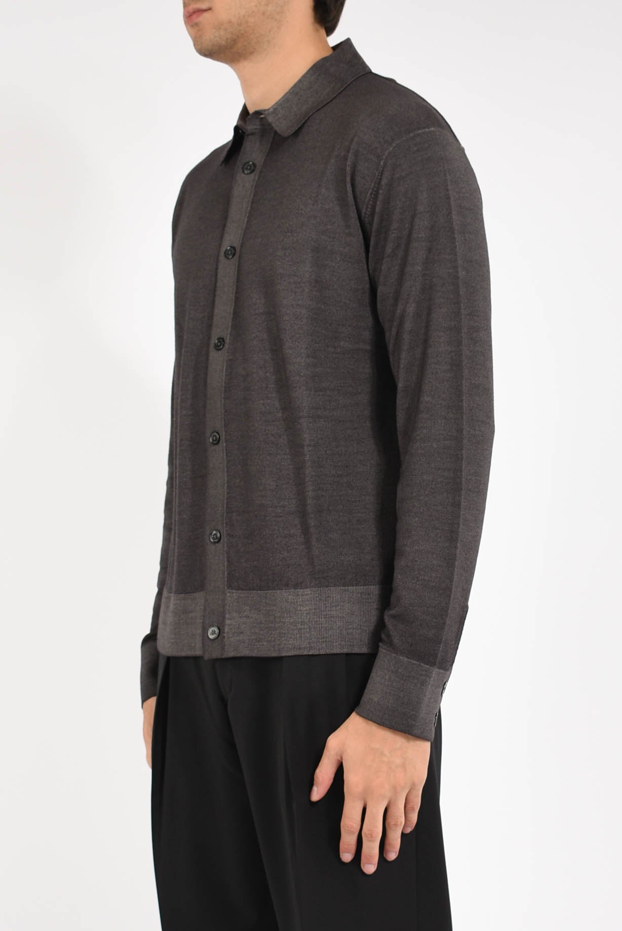 Camicia in lana vergine