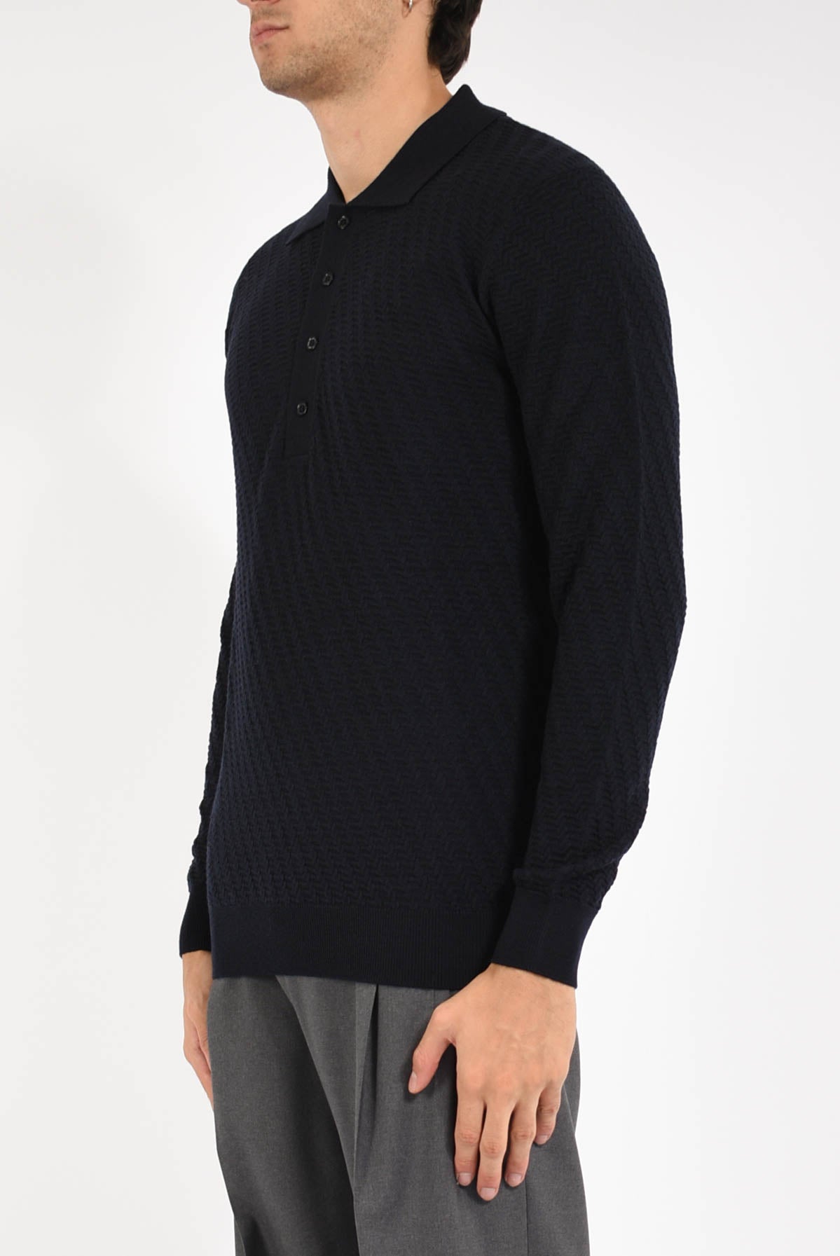 Polo in lana vergine