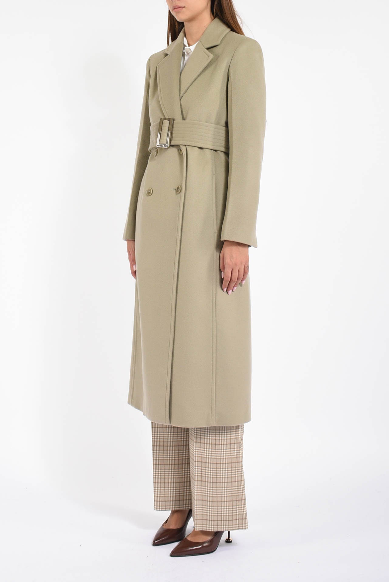 cappotto Essential con cintura