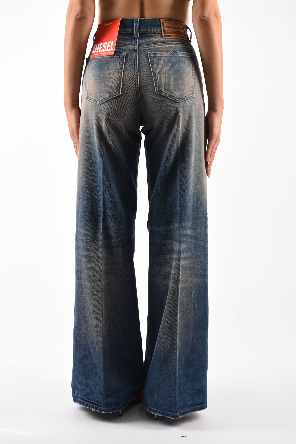 Jeans flare vita media 1978, D-Akemi A0362409P37