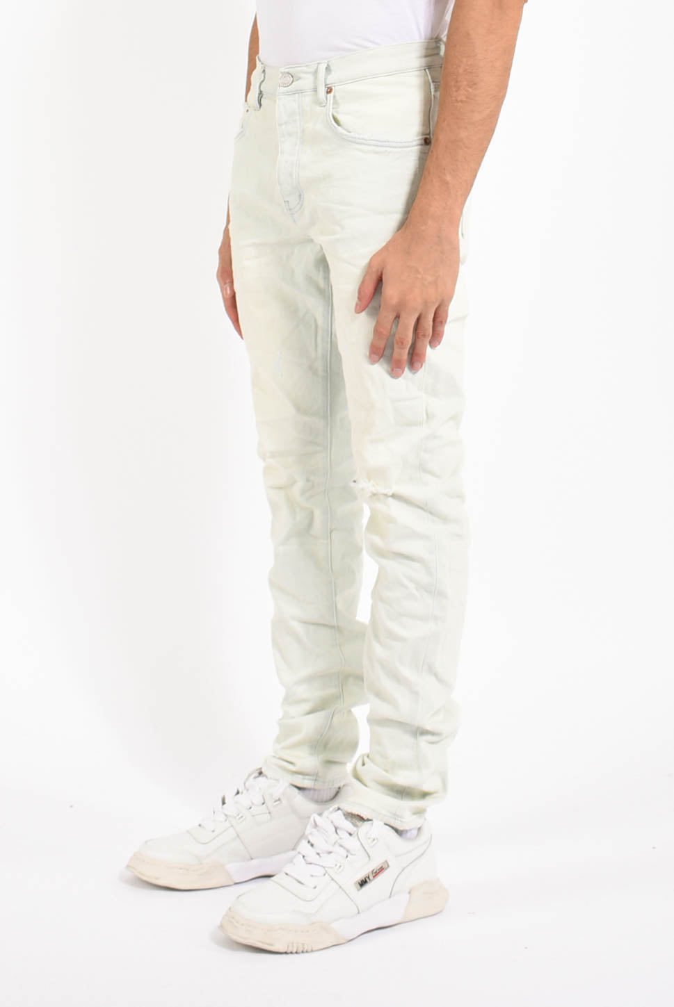 Jeans vintage knee blowout