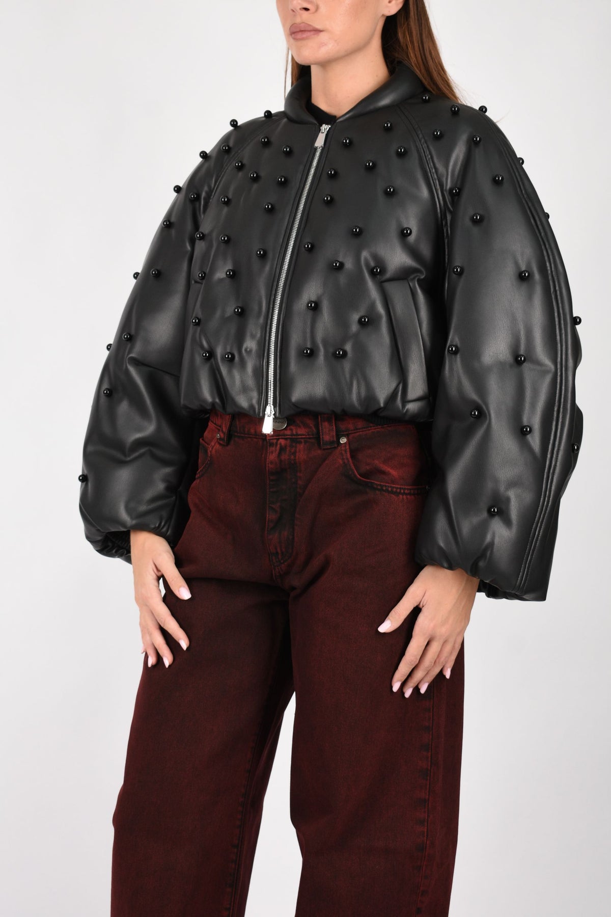 BOMBER IN ECOPELLE 107550A3GR