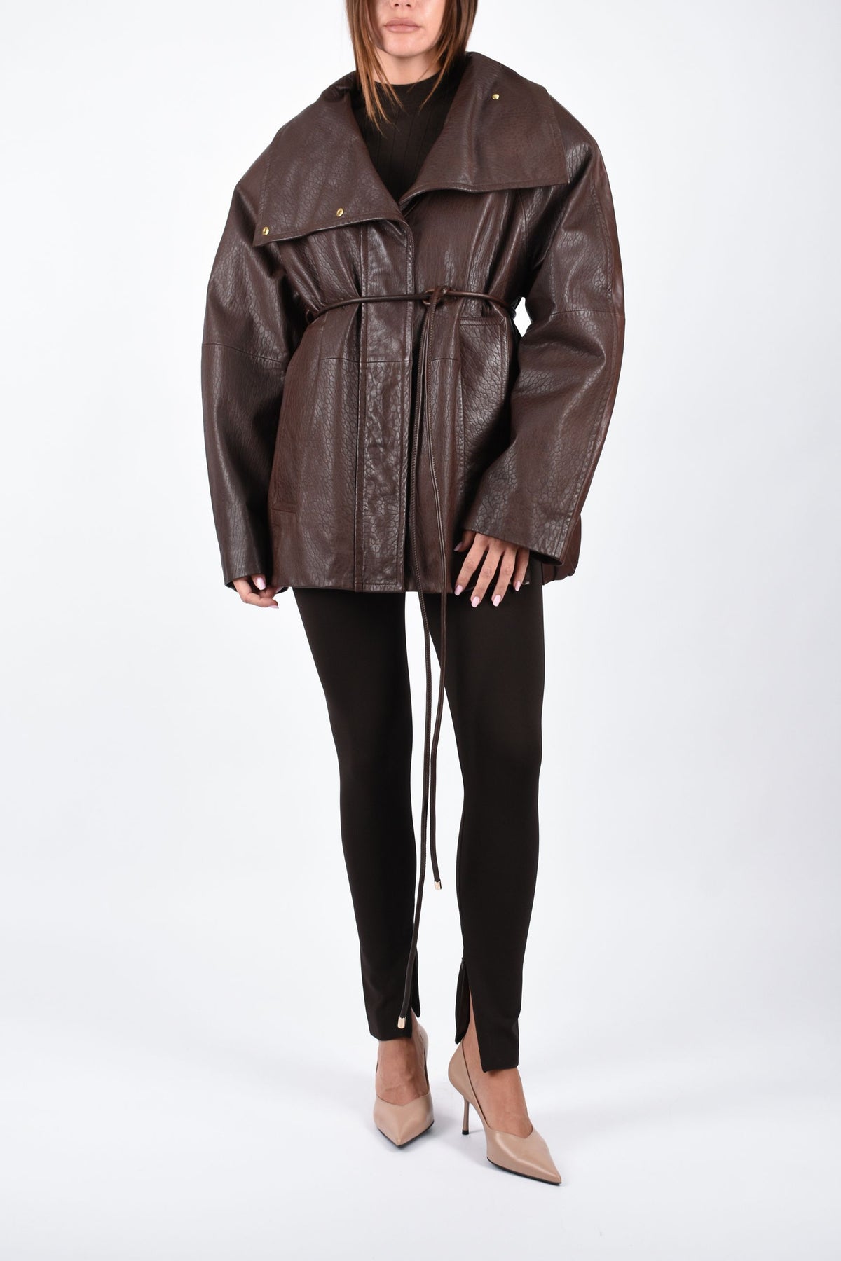 Giacca in pelle ALAGGIO 2622446013
