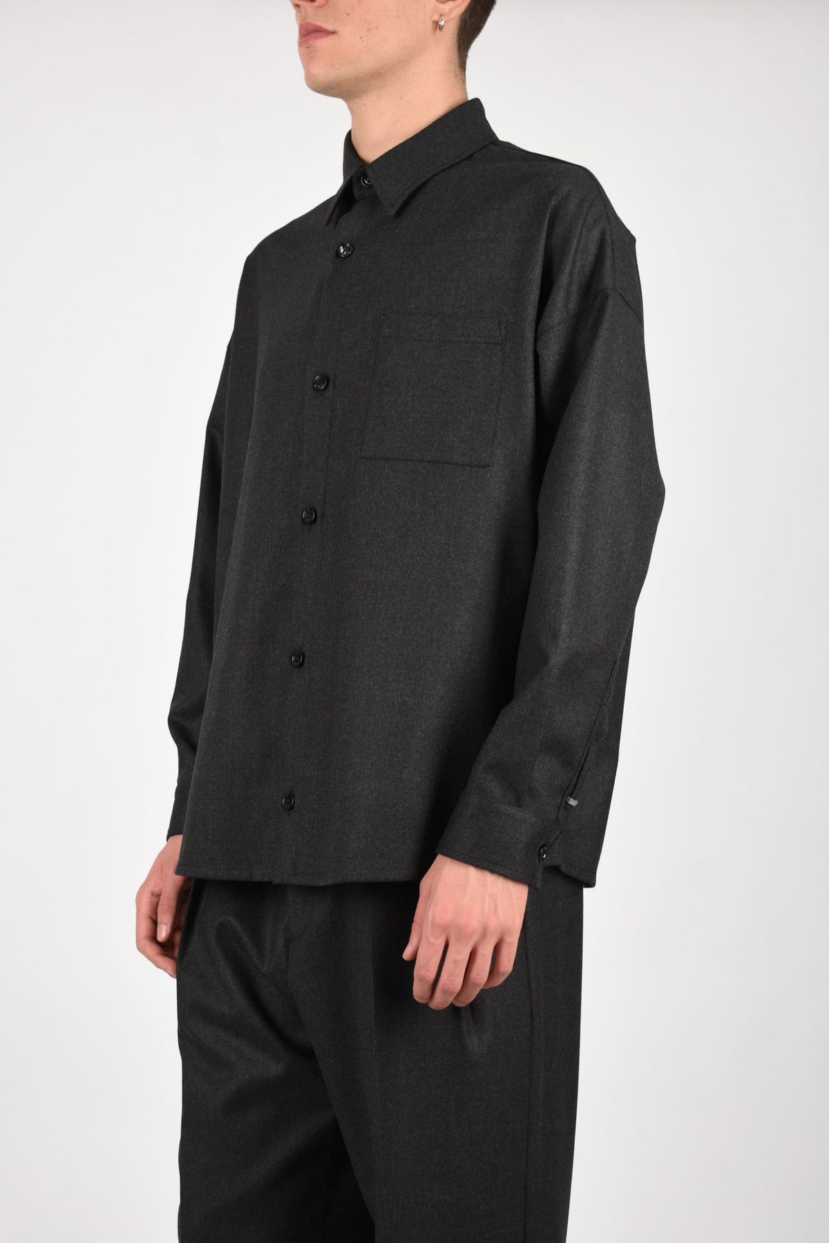 Camicia haler in fresco lana BA-HALER17-WFS
