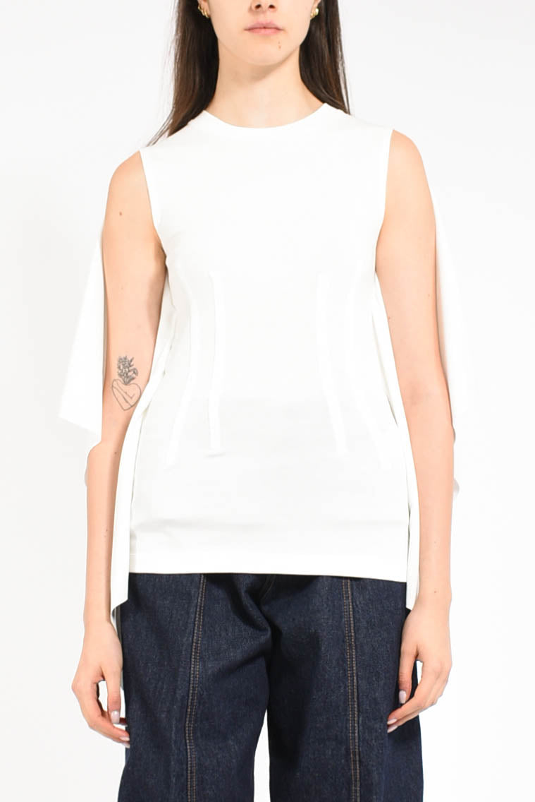 t-shirt aderente modello cera