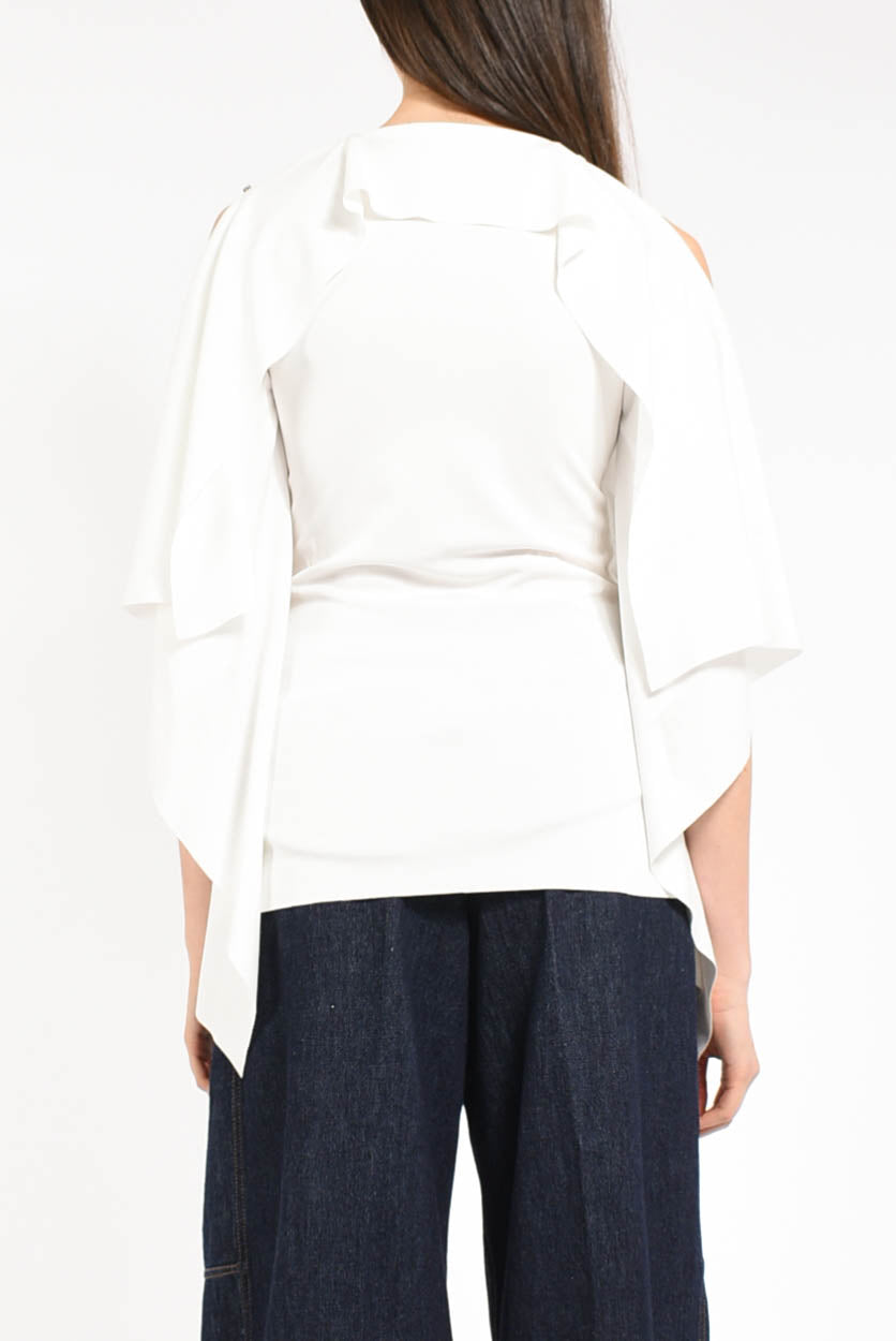 t-shirt aderente modello cera