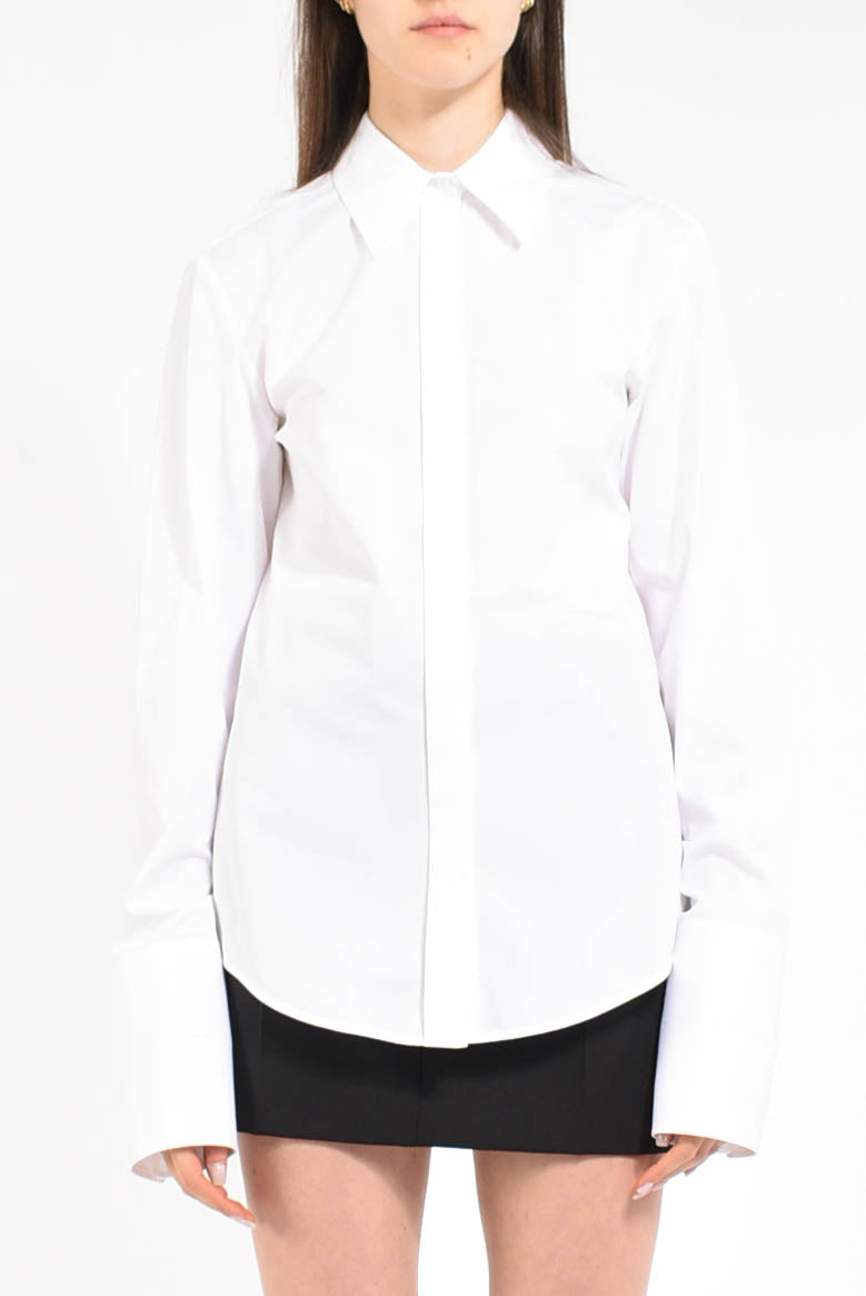 camicia in popeline modello oste