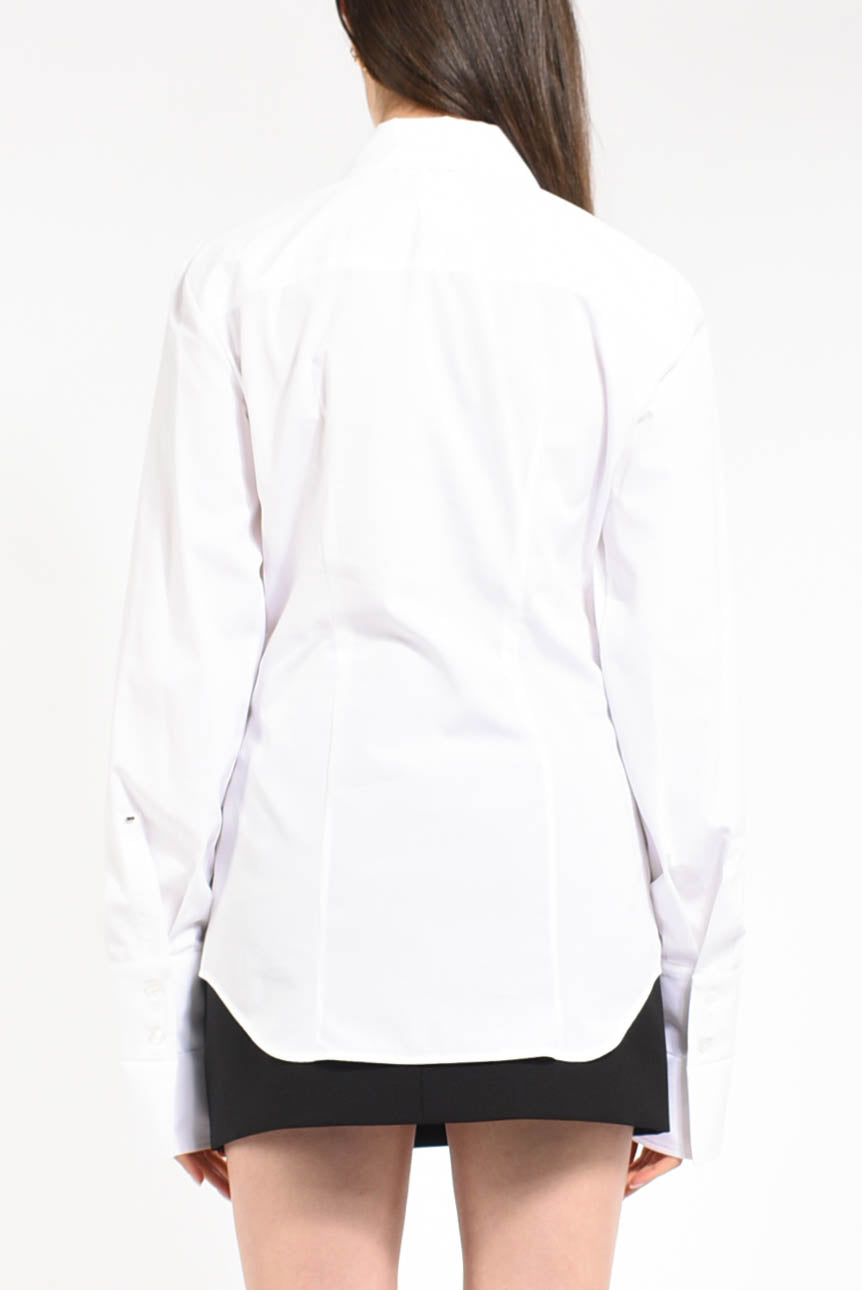 camicia in popeline modello oste