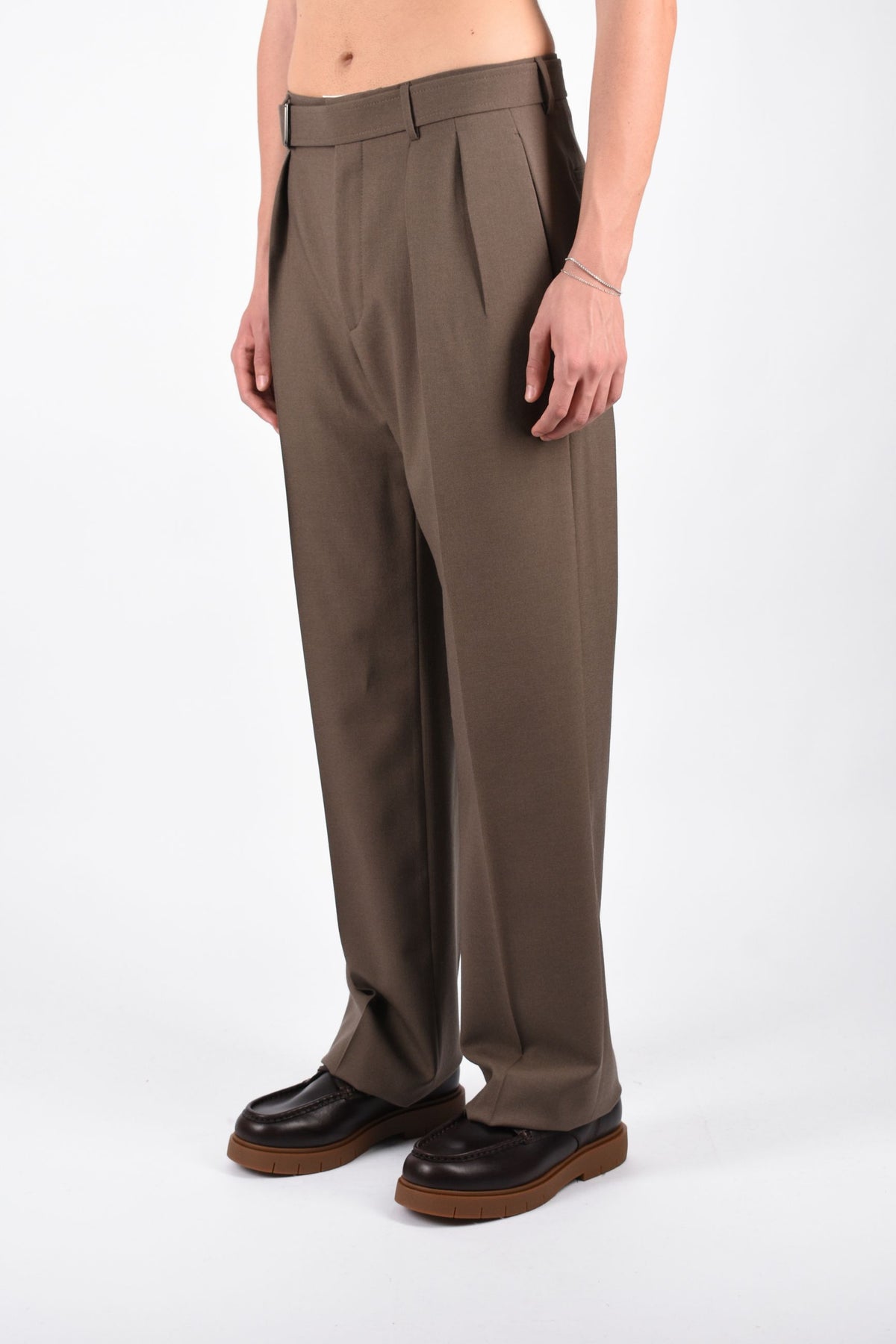 Pantaloni in lana PNEVIL24TGT120213U26I269