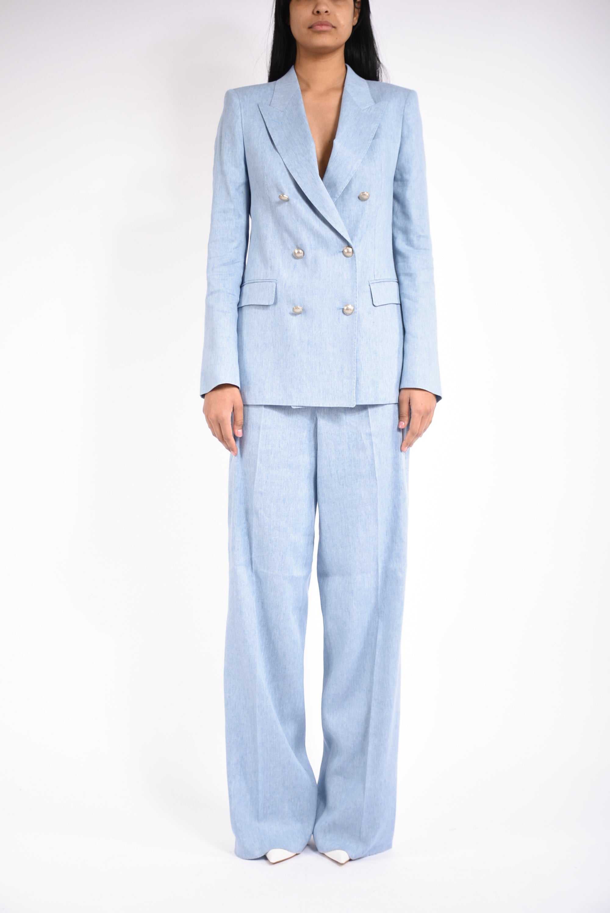 tailleur in lino tparigi