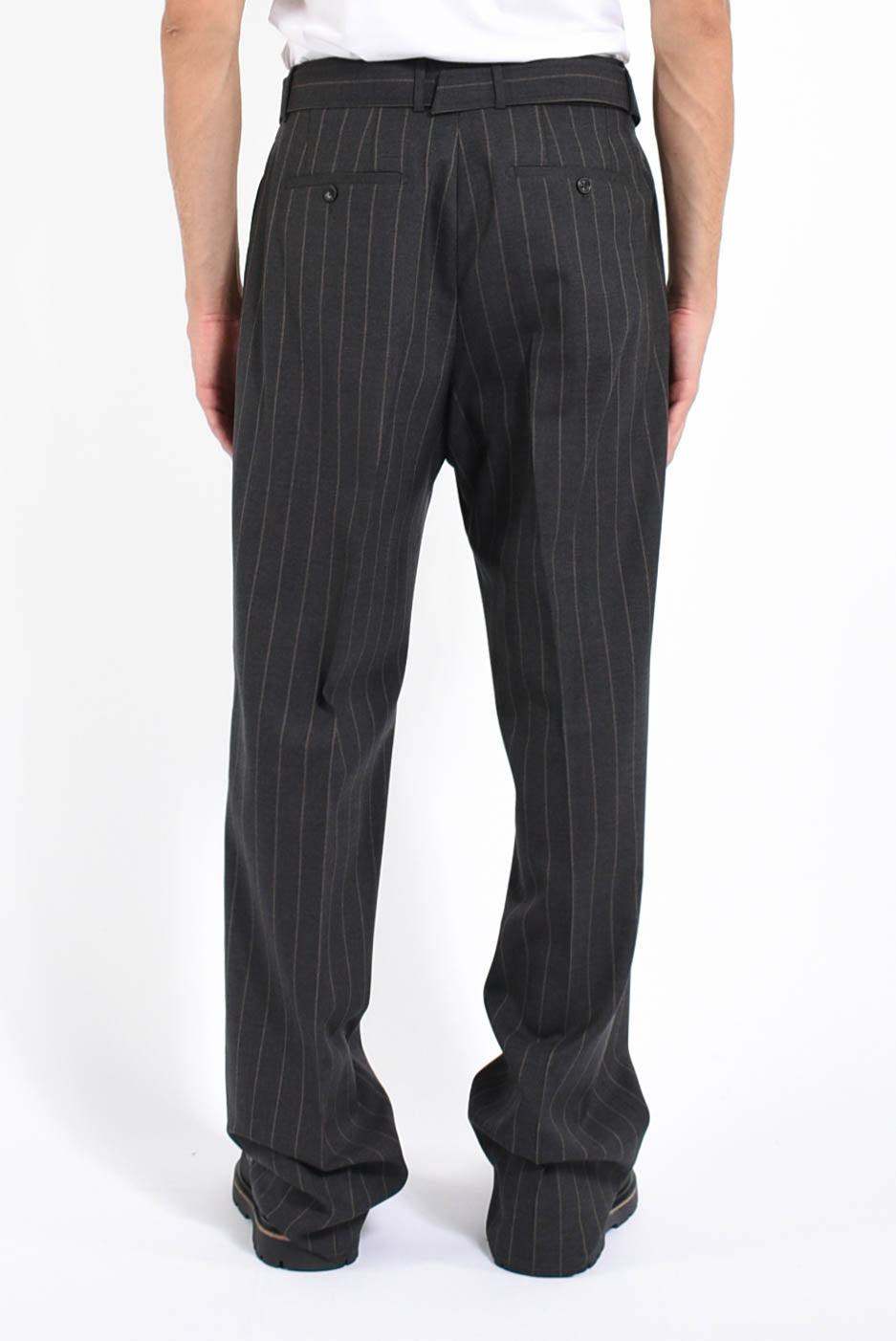 pantaloni in lana vergine