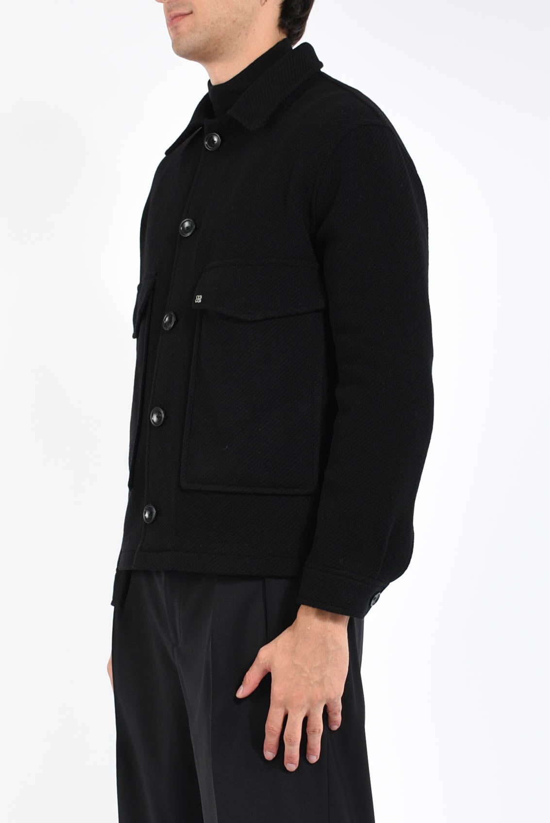 giubbino in lana modello adib