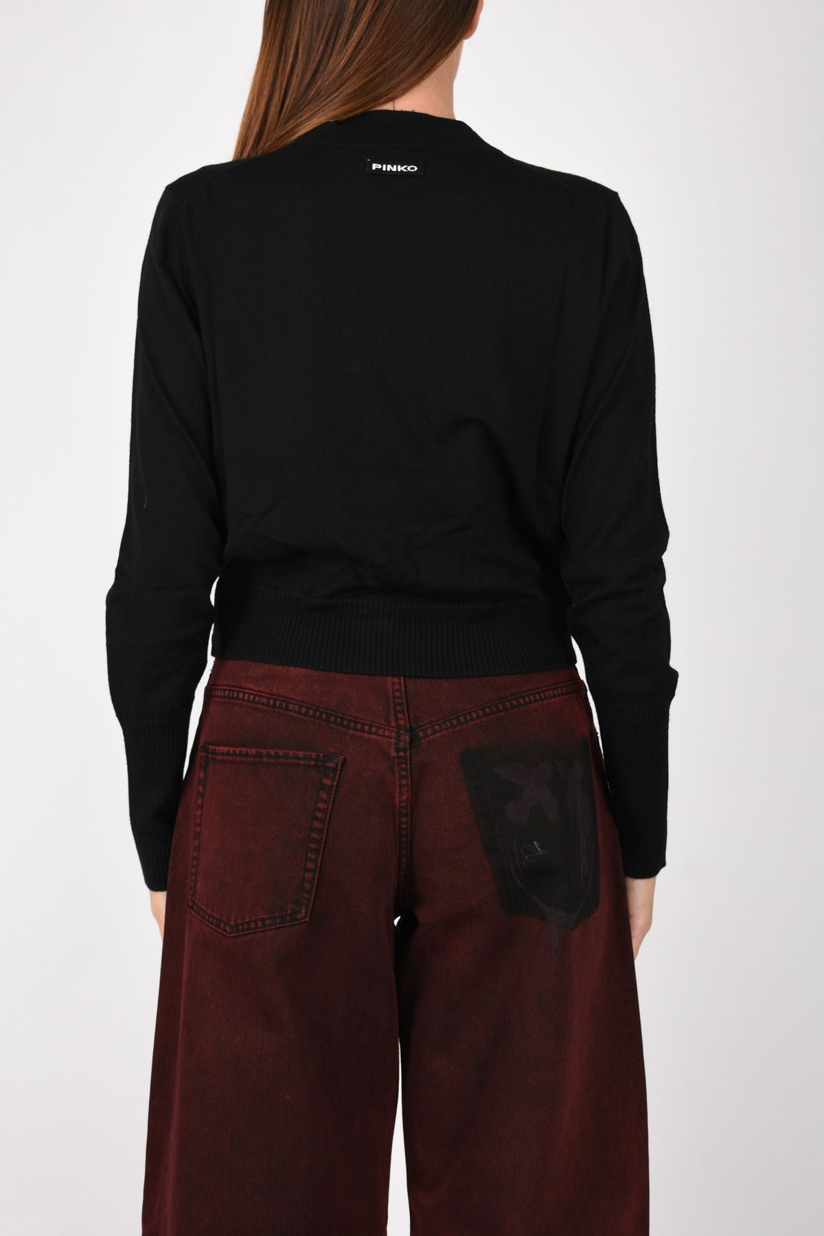Maglia senza maniche con cardigan integrato 107259A3FY