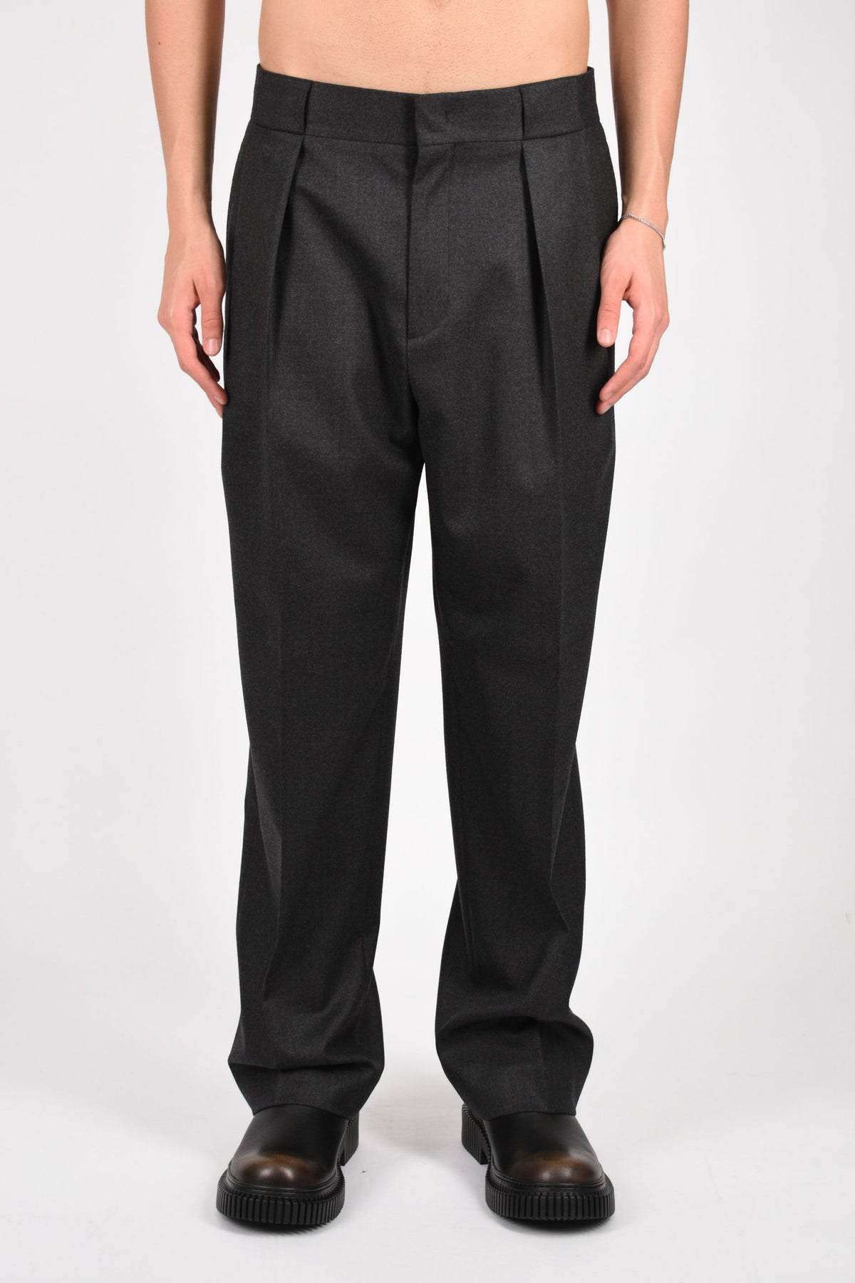 Pantaloni TEO in fresco lana BA-TEO47-WFS