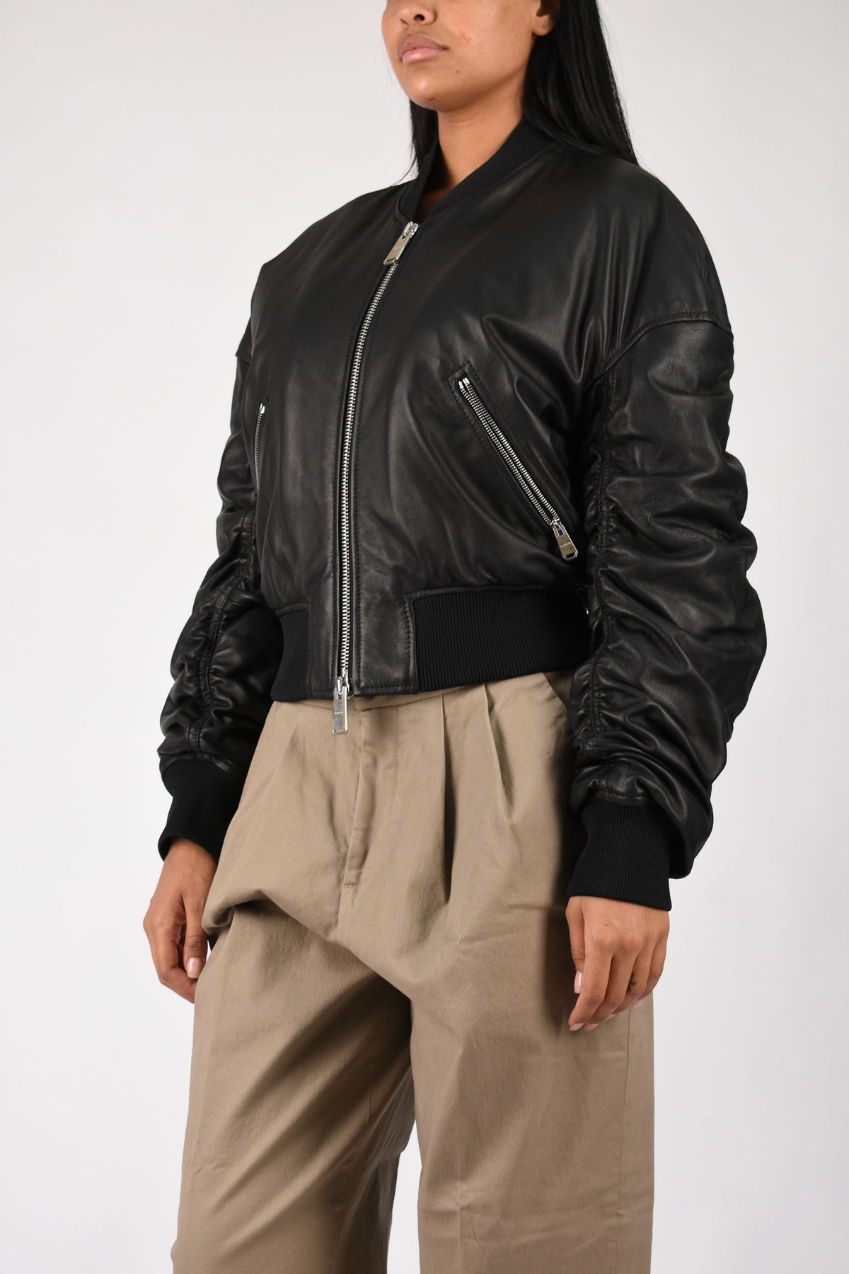Bomber over in nappa DJ800PL0511DXXX