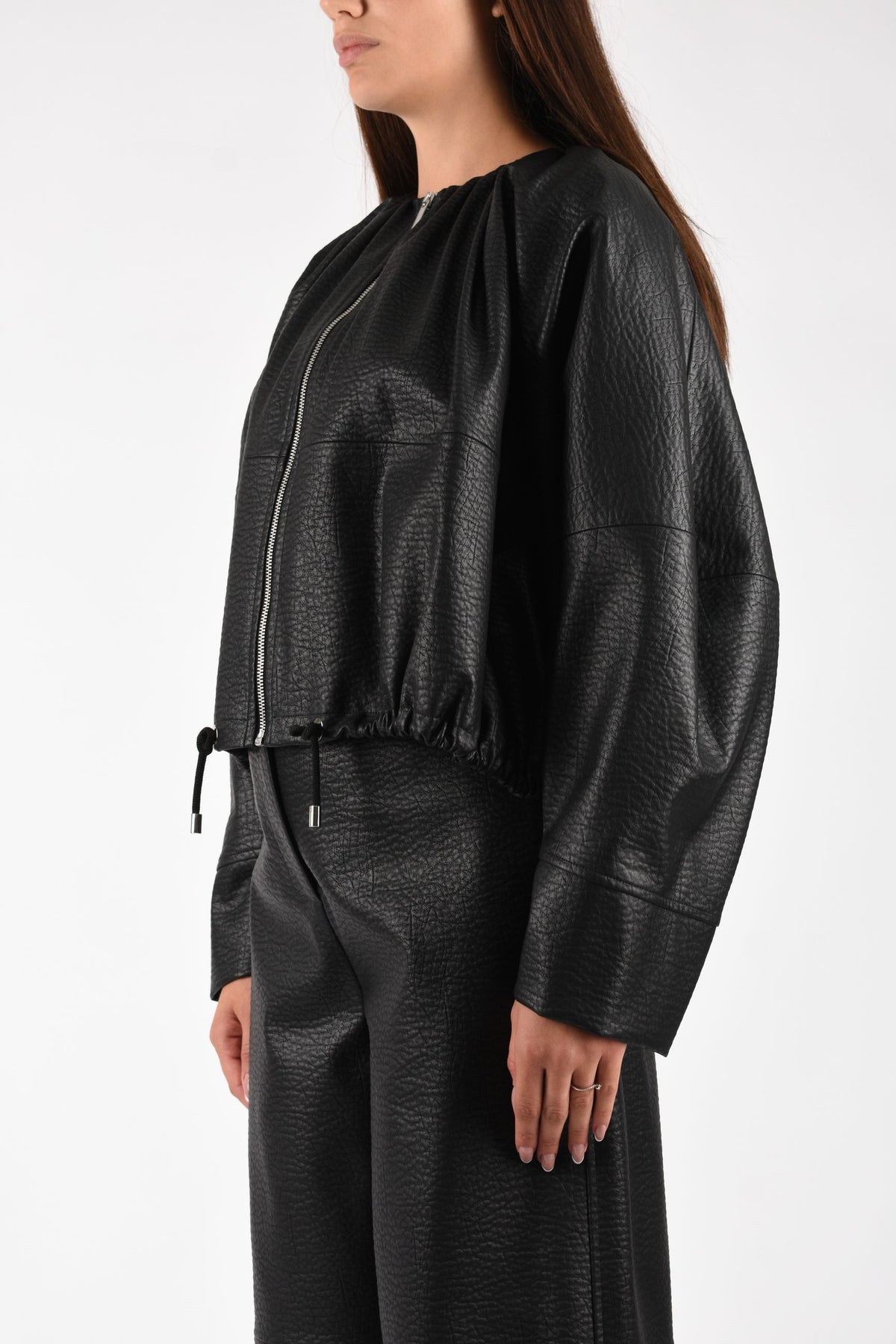 GIACCA BOMBER IN ECOPELLE M6IR01