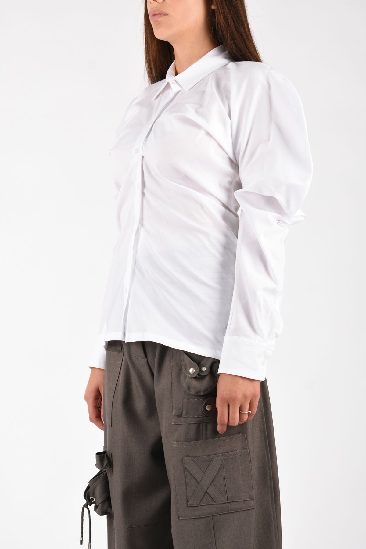 CAMICIA SLIM-FIT IN POPELINE STRETCH M6FAG1