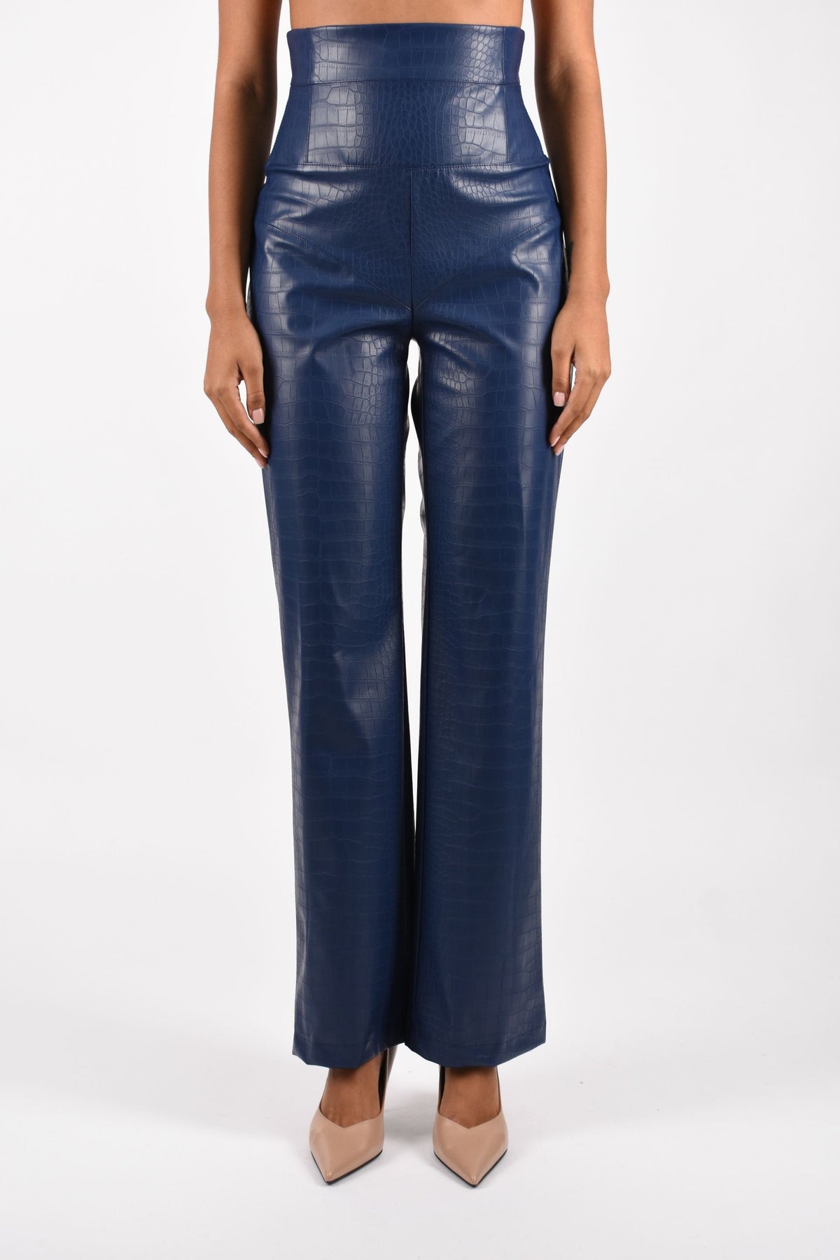 PANTALONI IN ECOPELLE PA256COC