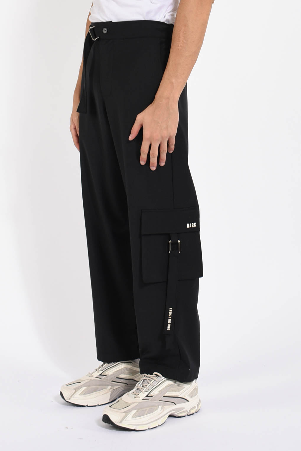 Pantaloni in misto lana