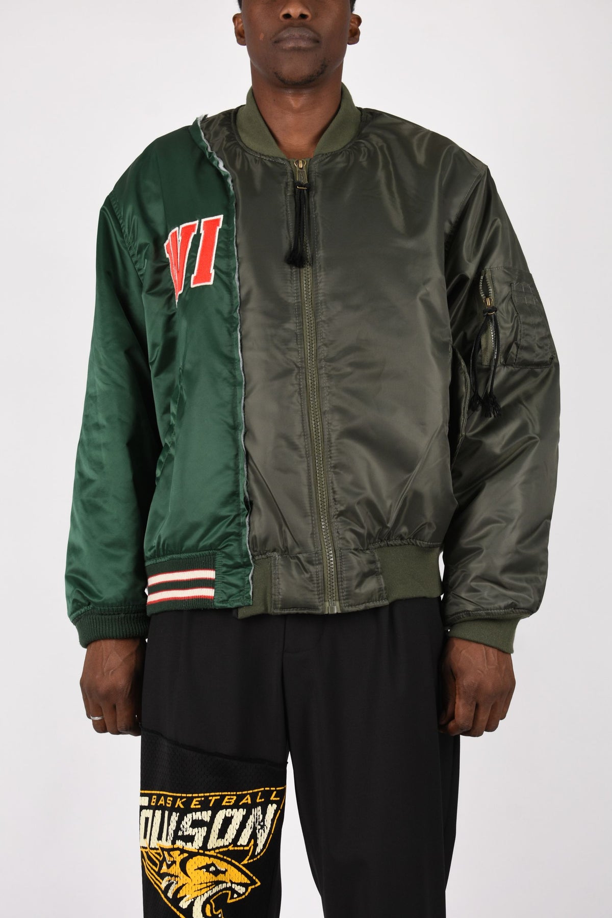 Bomber paneled mix 1262