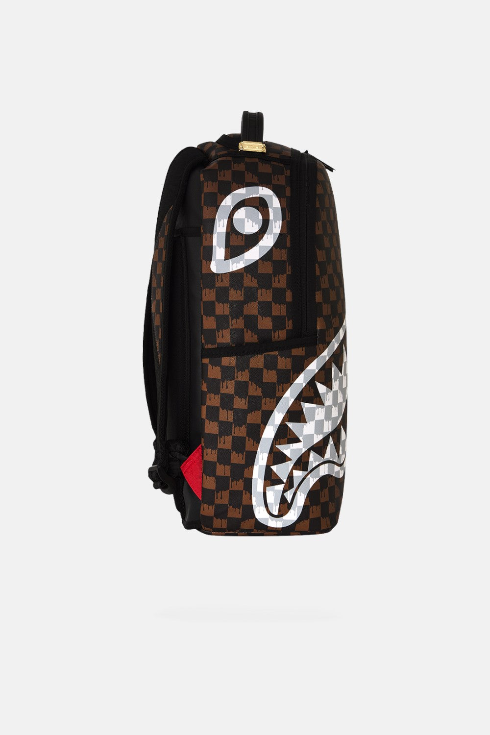 Zaino BROWN AND CREAM DRIP CHECK SHARK 910B8552NSZ