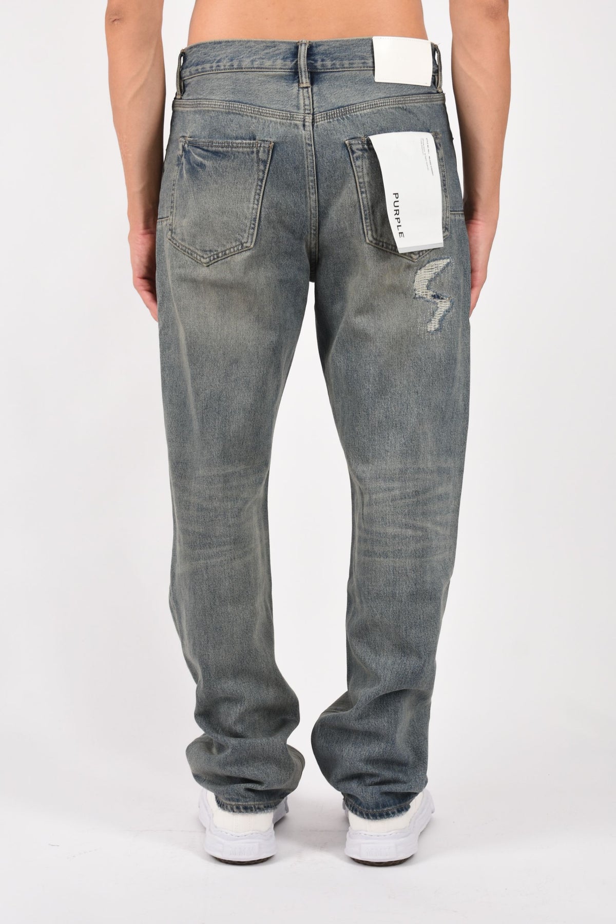 Jeans Straight Leg Vintage Repair