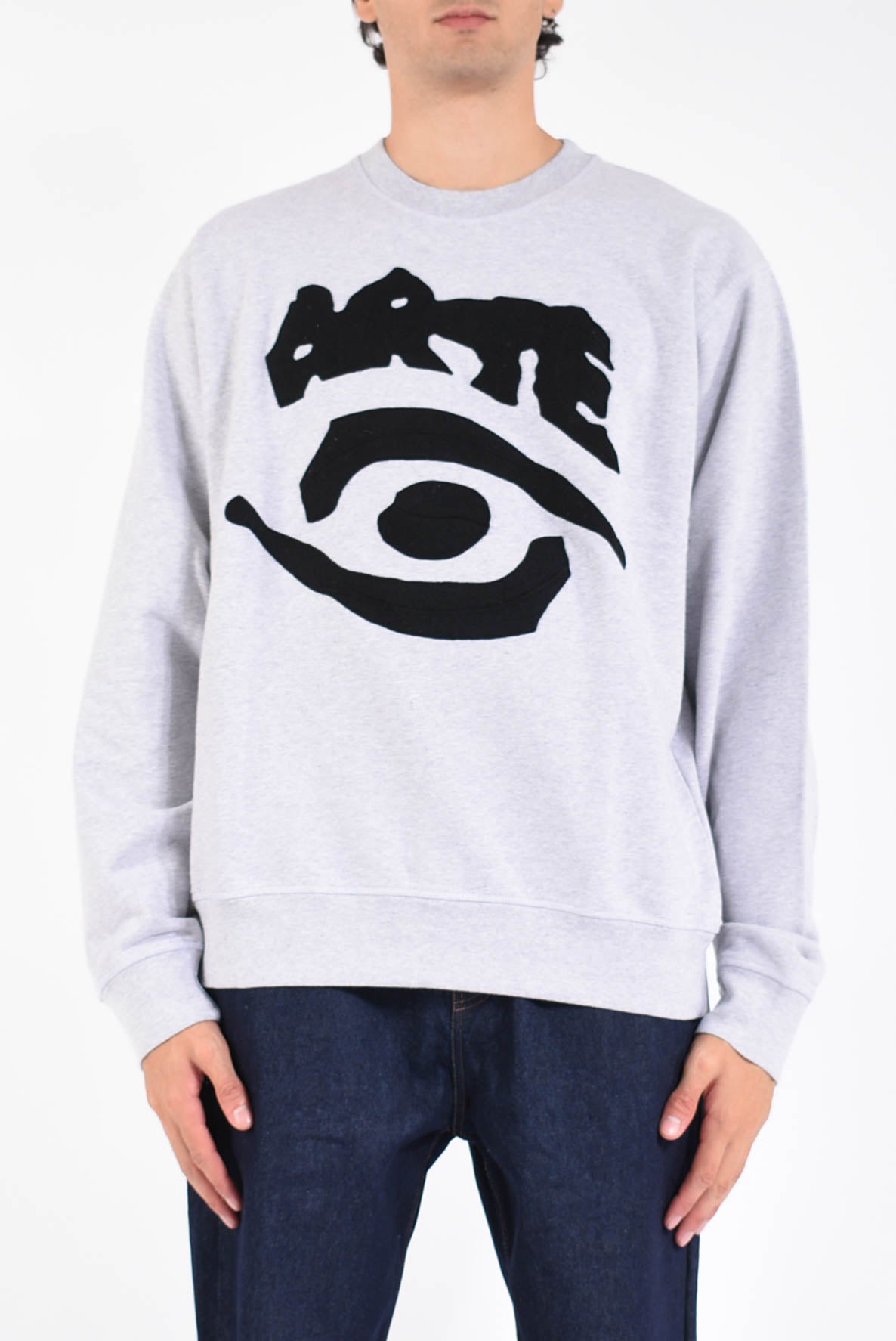 felpa girocollo Eye Front Crewneck