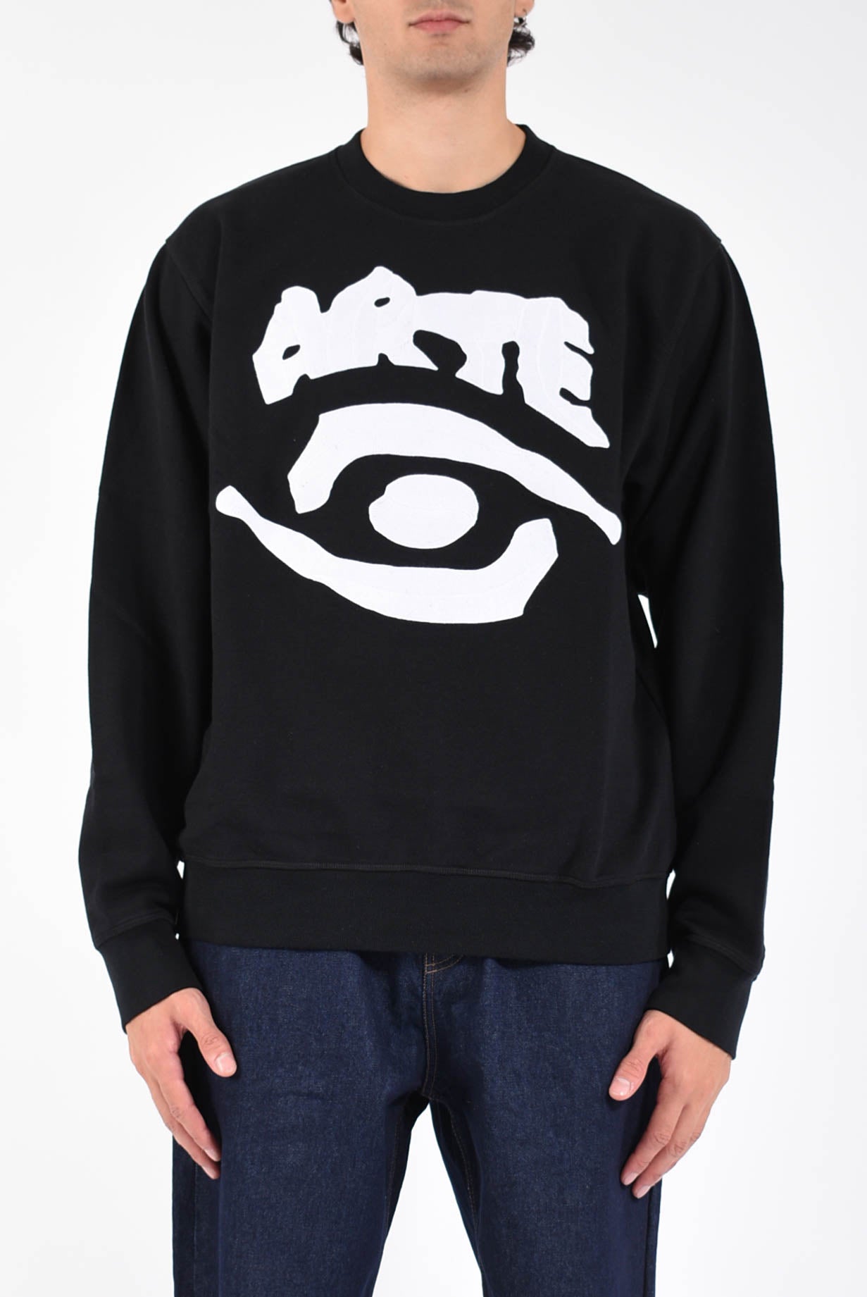 felpa girocollo Eye Front Crewneck