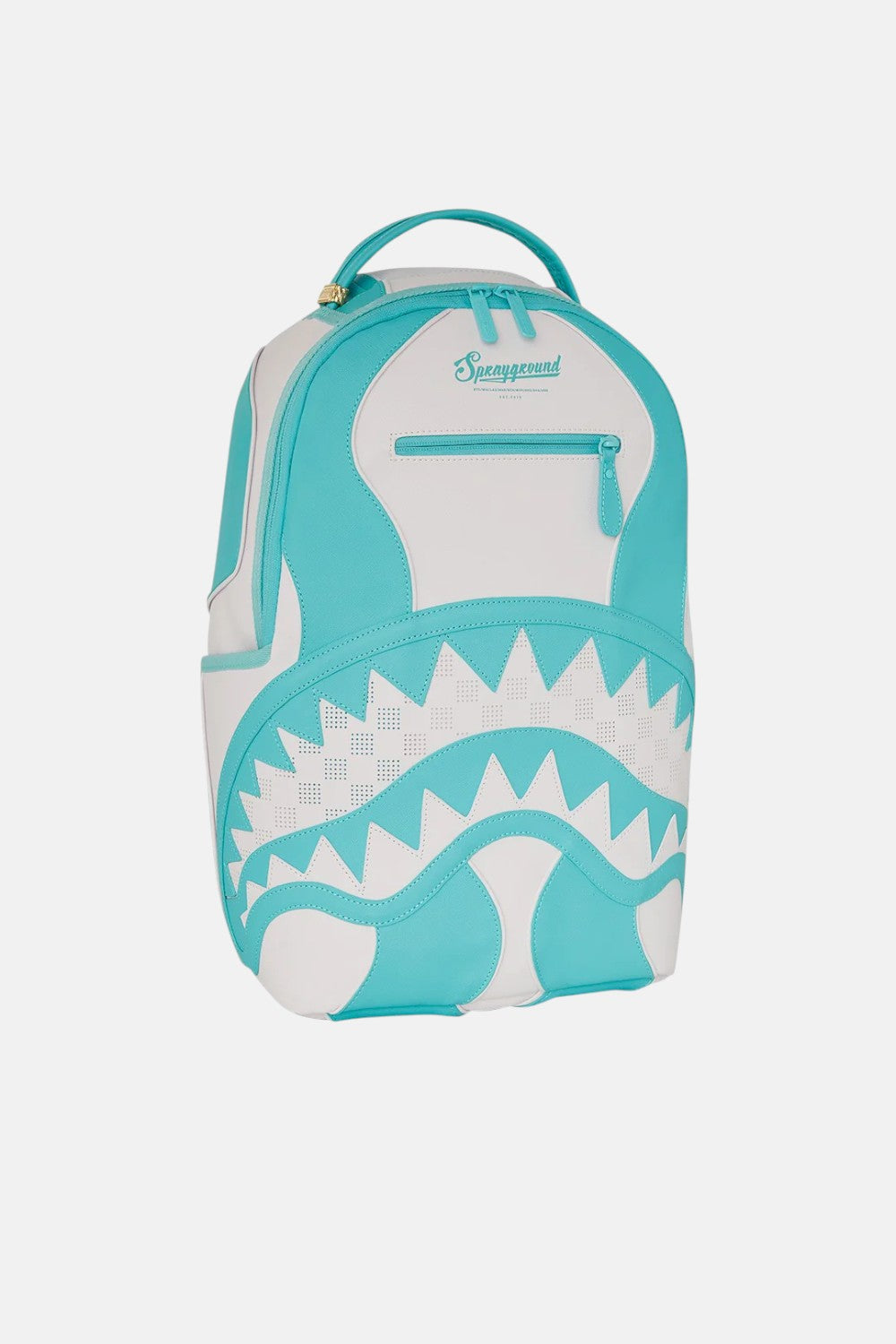 zaino Shark Central Blue And White Colorway