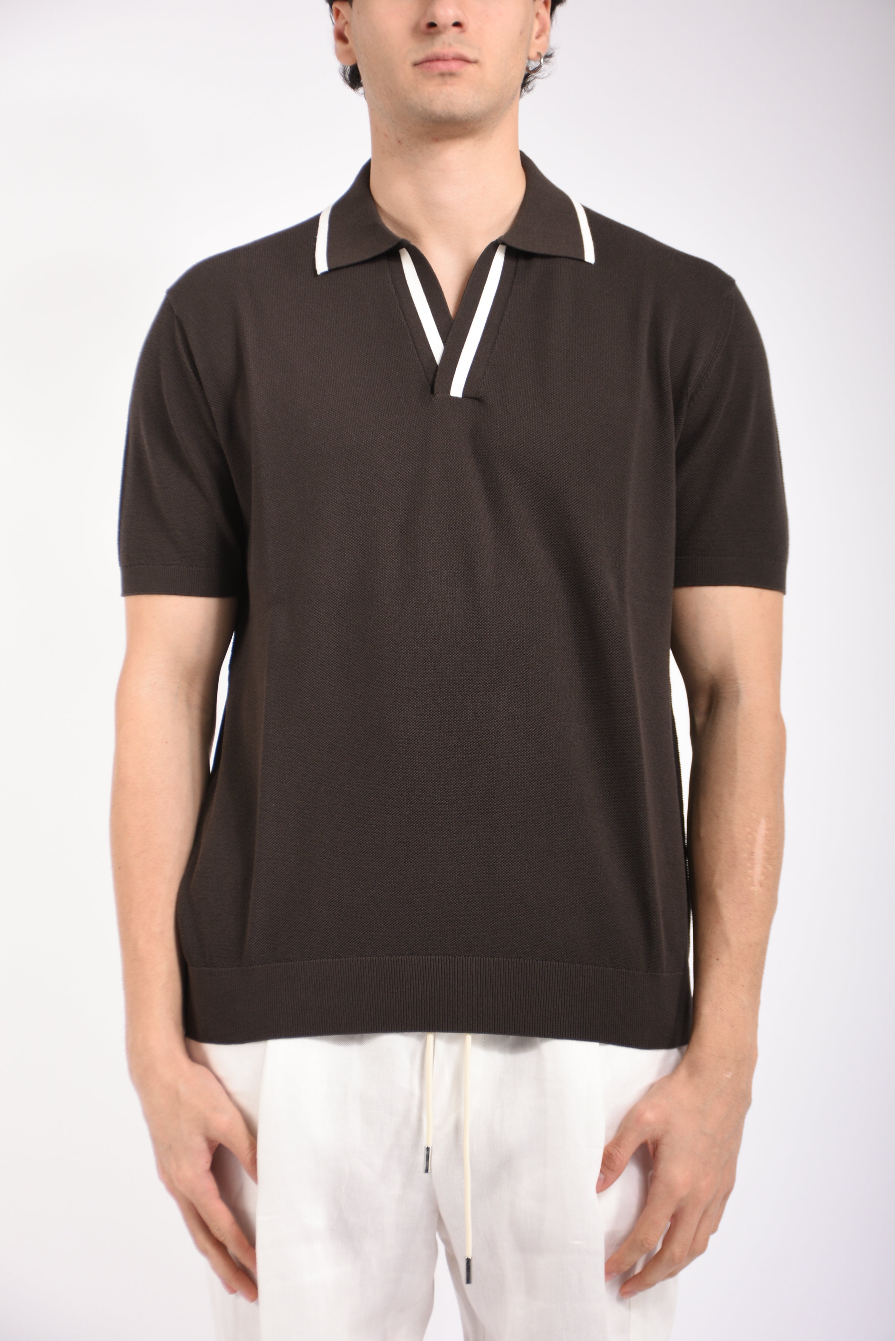 Polo in piquet di cotone