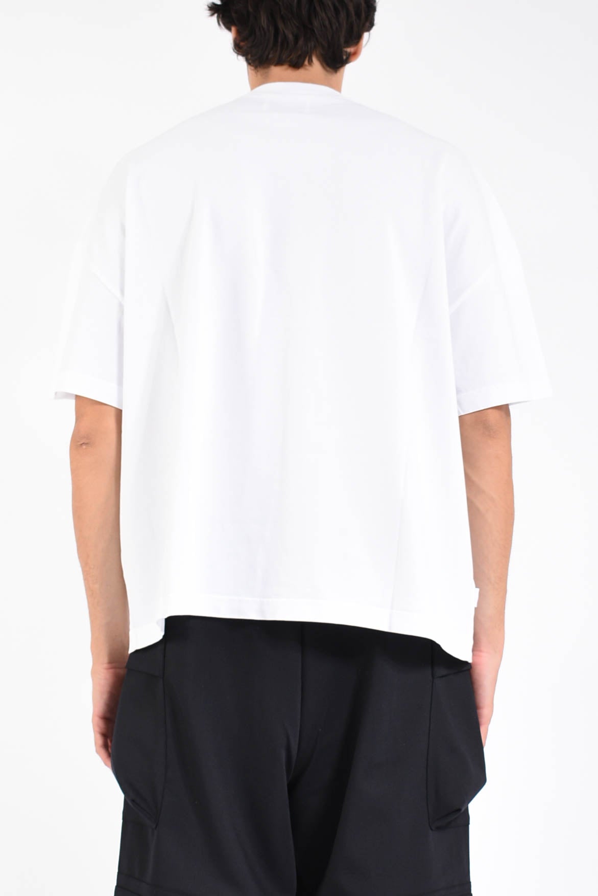 t-shirt in cotone boxlogo tee