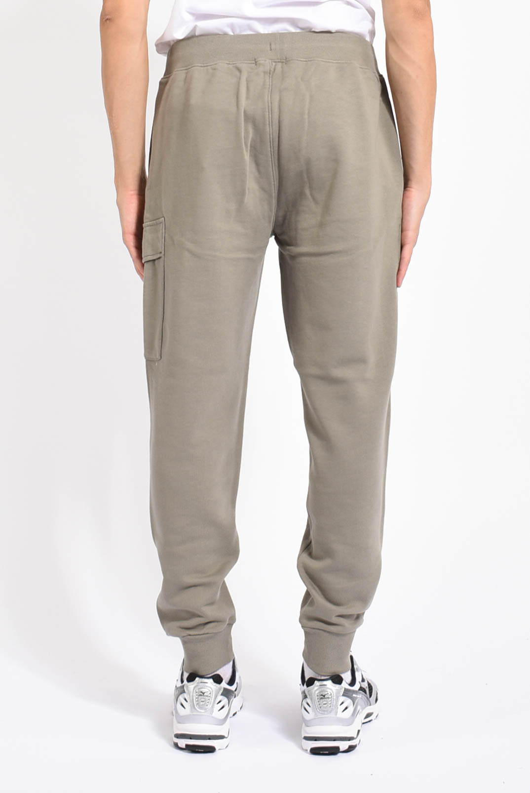 Pantaloni in felpa diagonale