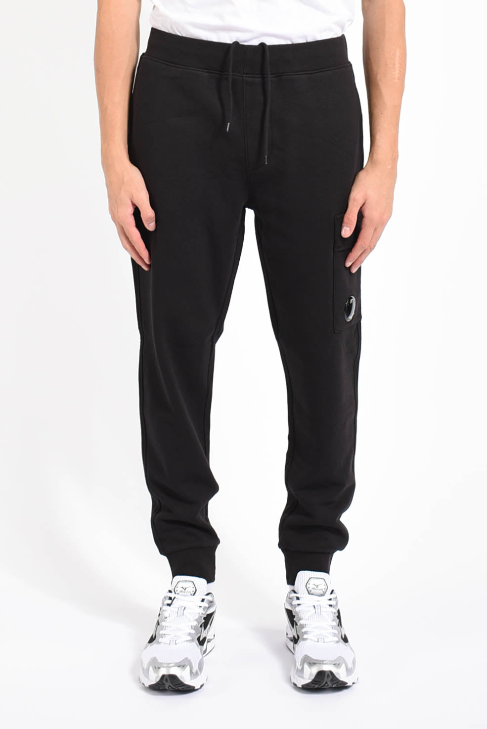 Pantaloni in felpa diagonale