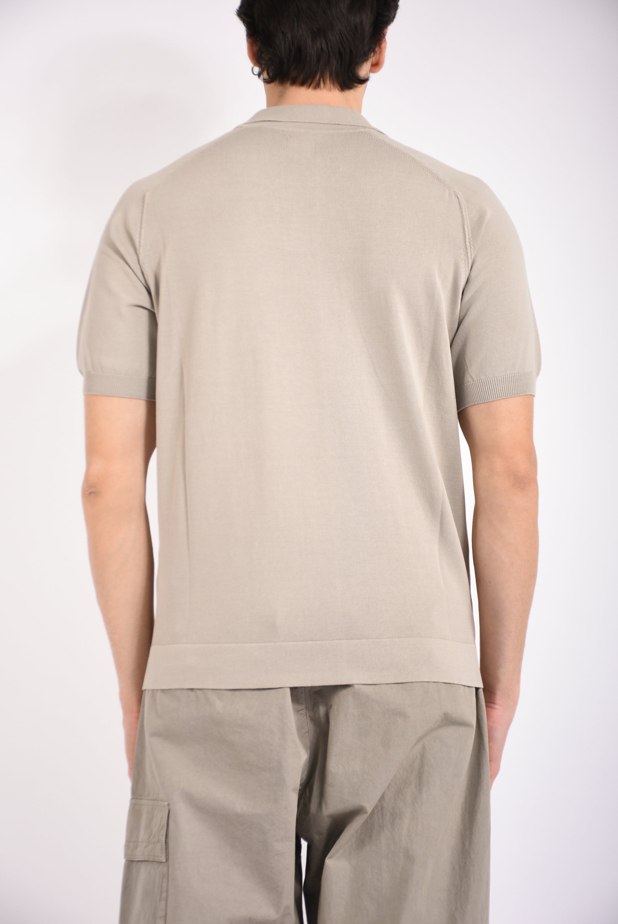 Polo cotton crepe