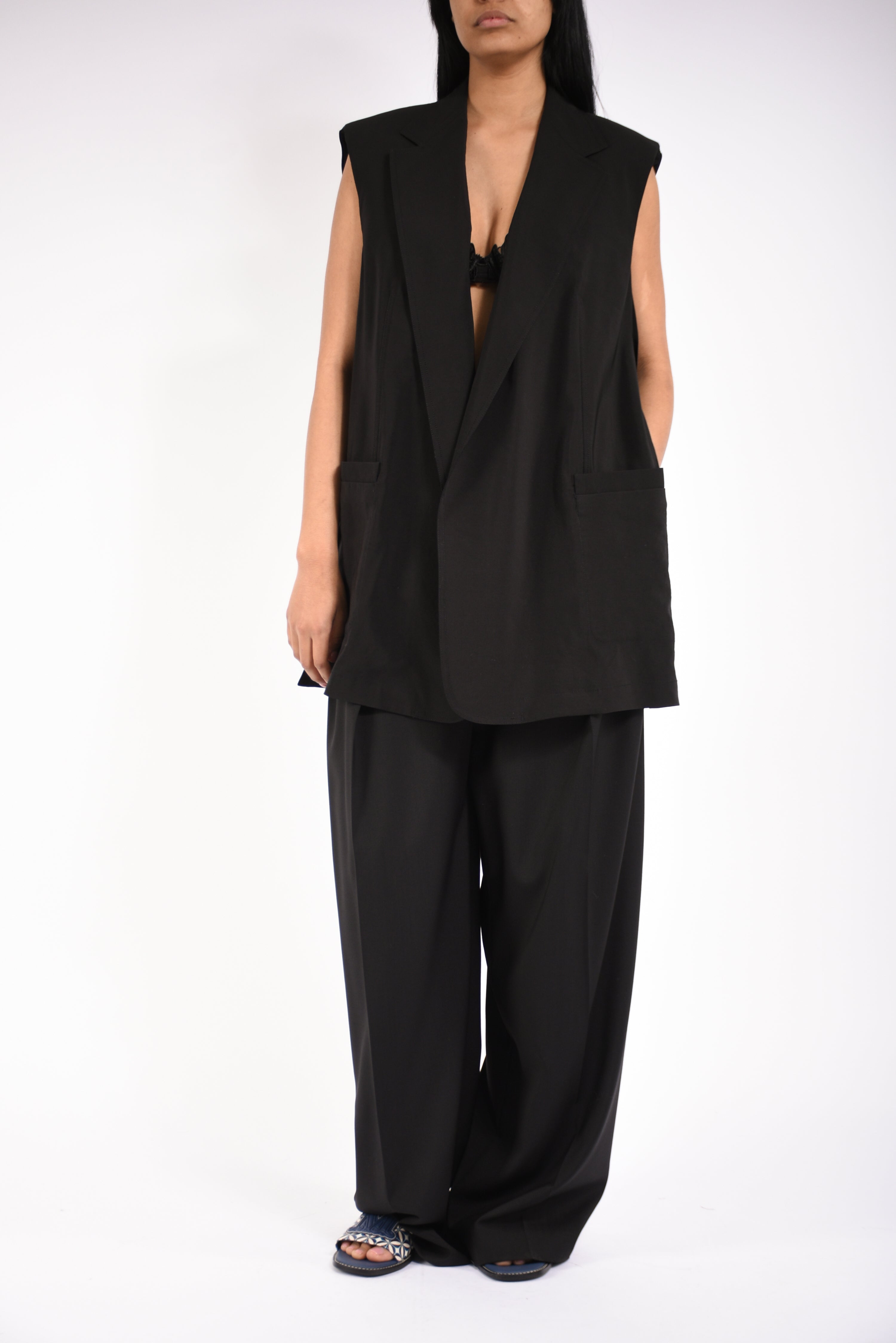 gilet in viscosa maggio